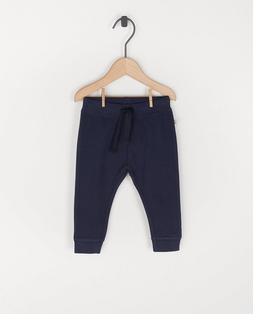 Pantalon molletonné en coton bio - unisexe - avec du stretch - Cuddles and Smiles