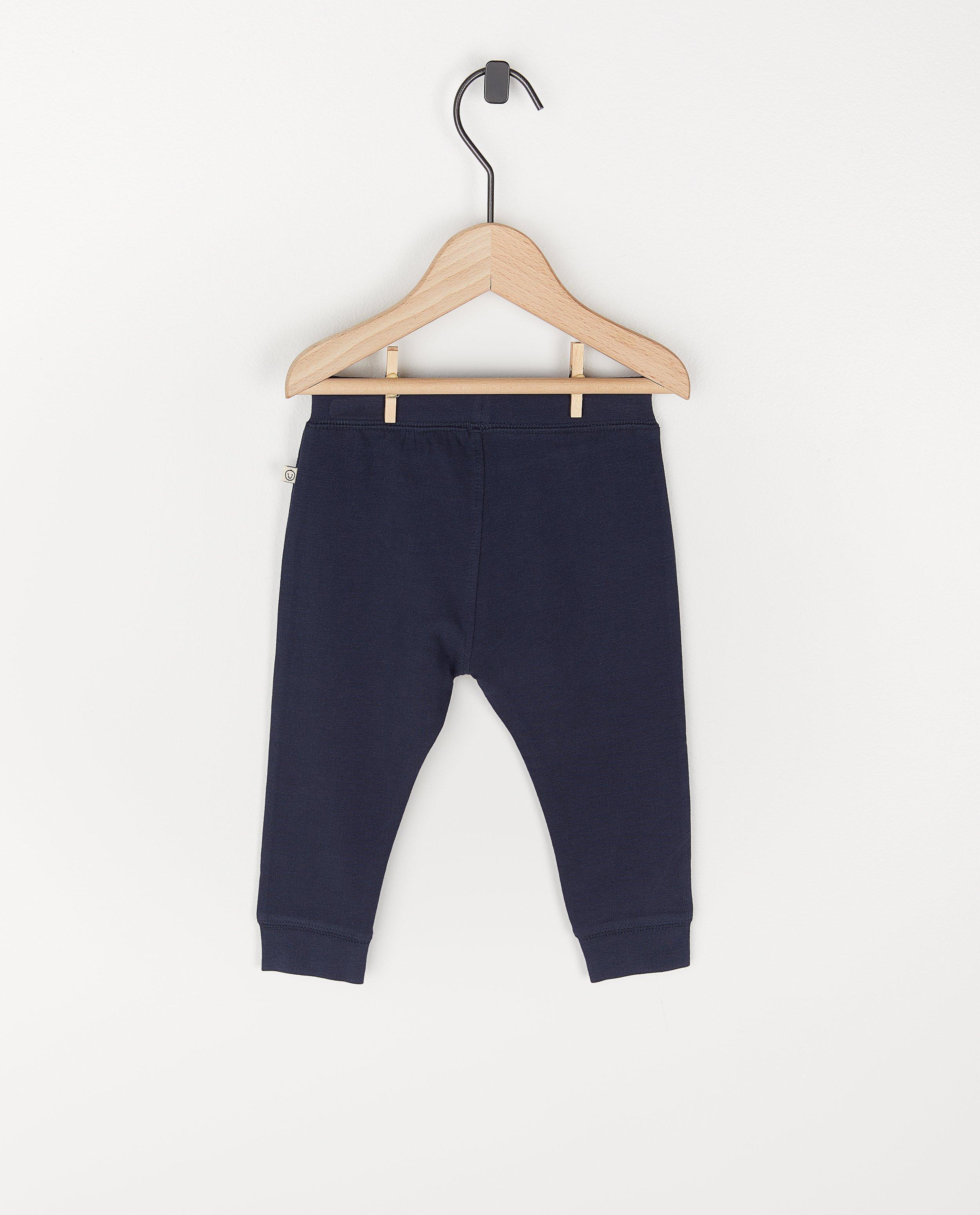 Pantalons - Pantalon molletonné en coton bio - unisexe