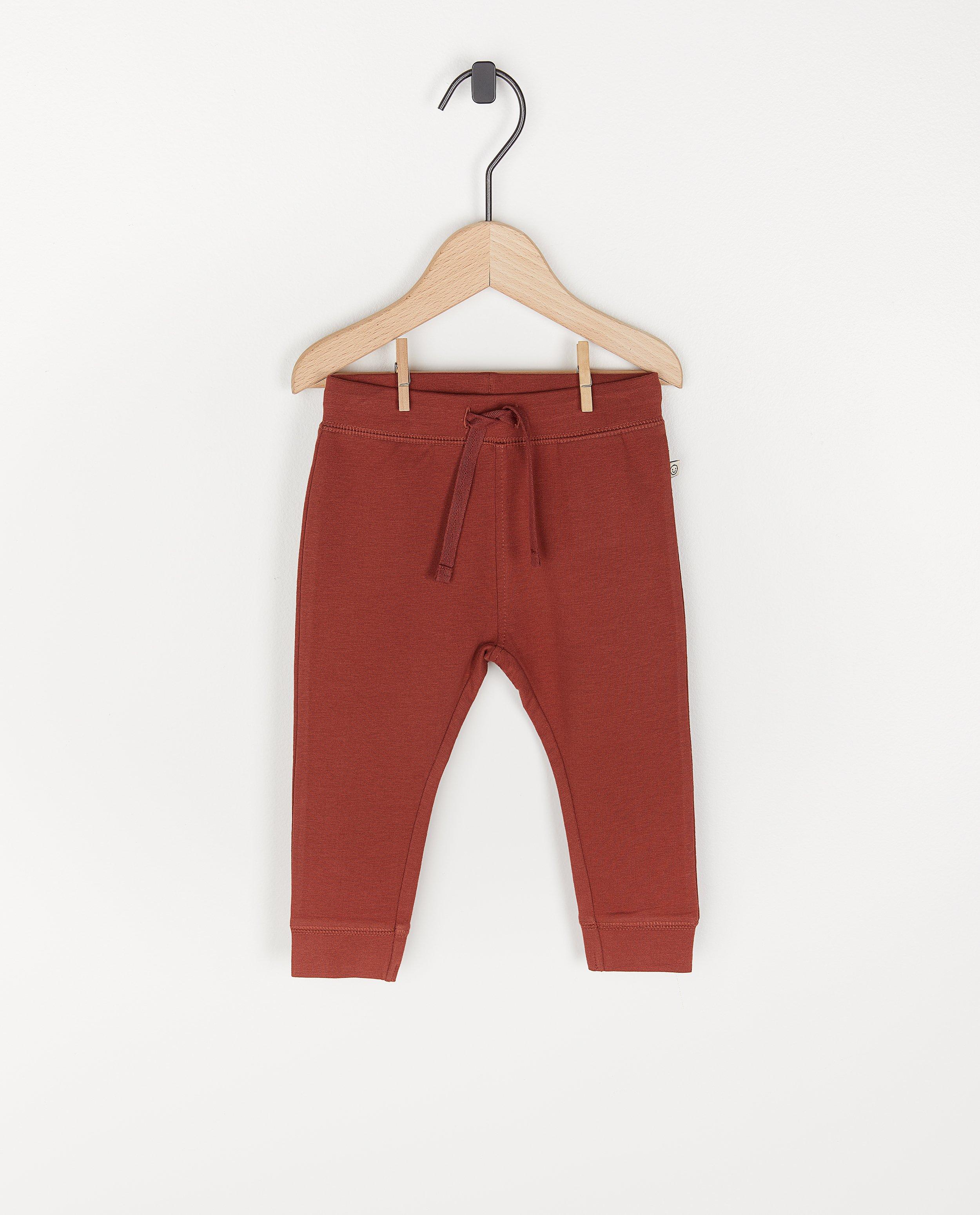 Unisex sweatbroekje van biokatoen - stretch - Cuddles and Smiles
