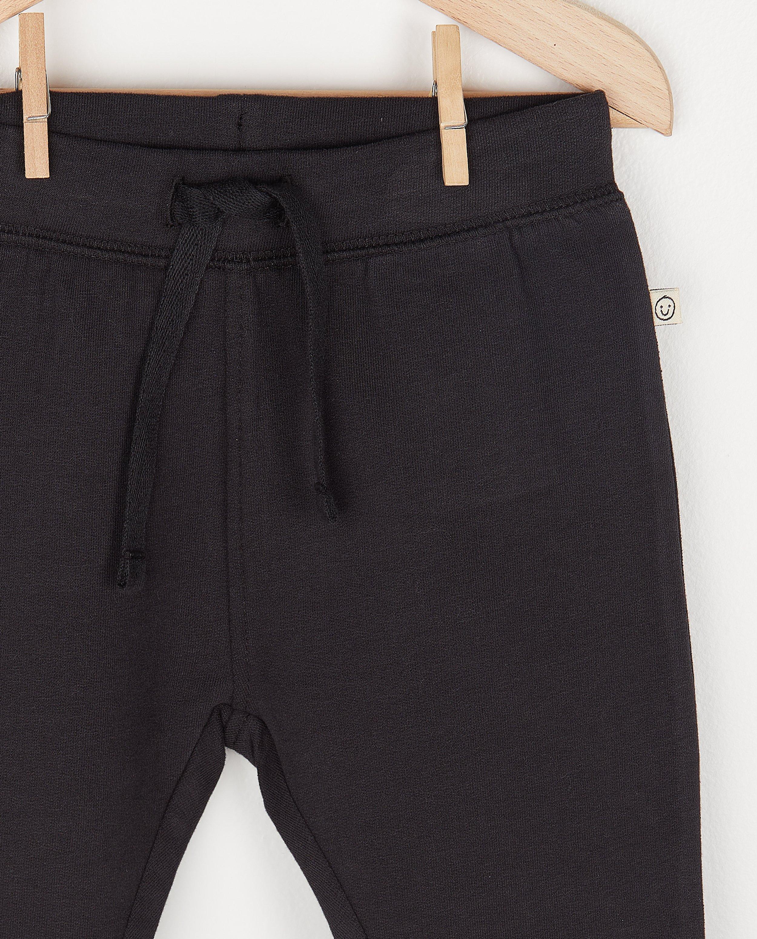 Pantalons - Pantalon molletonné en coton bio - unisexe