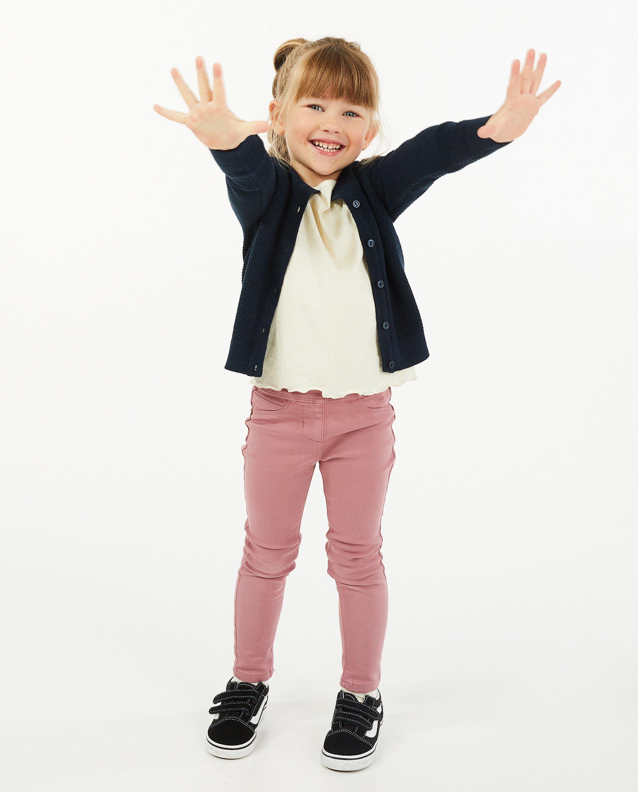 Blauwe cardigan met patroon BESTies - null - Besties