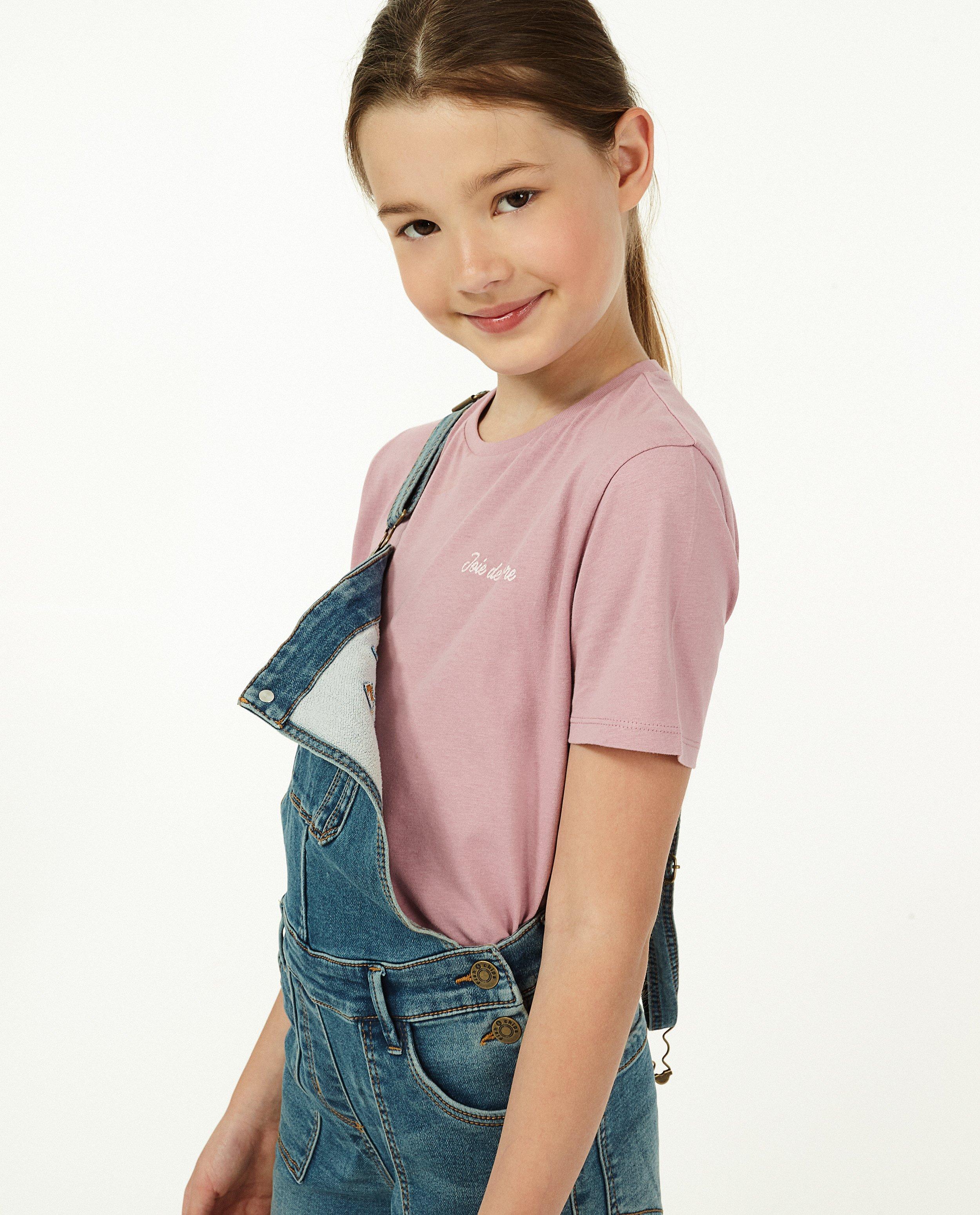 T-shirts - Wit T-shirt met glitter BESTies