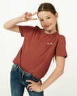 T-shirts - Wit T-shirt met glitter BESTies