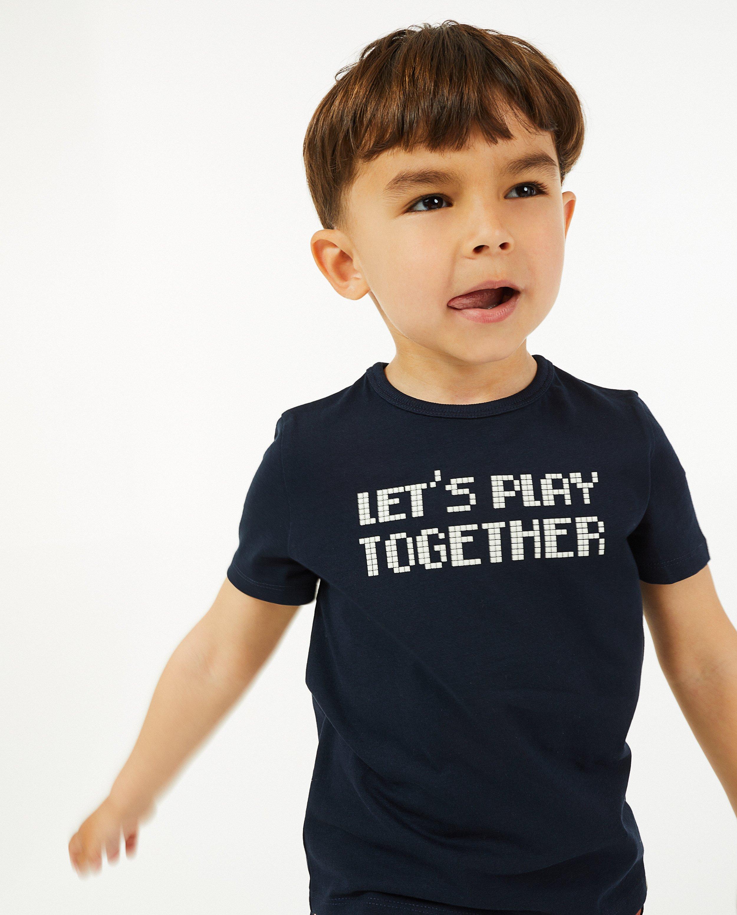 T-shirts - T-shirt en coton bio à imprimé