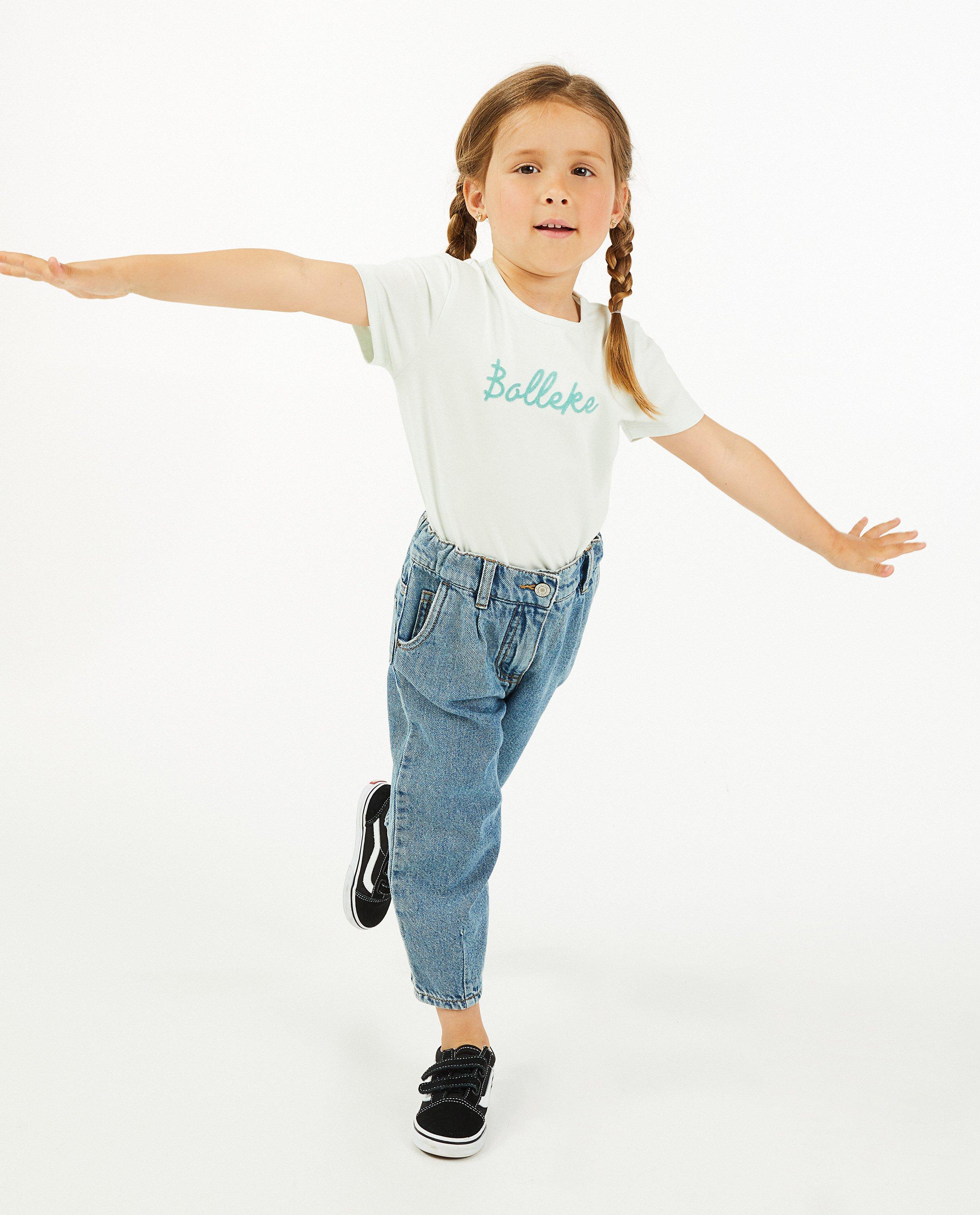 Roze T-shirtje met opschrift - null - Milla Star