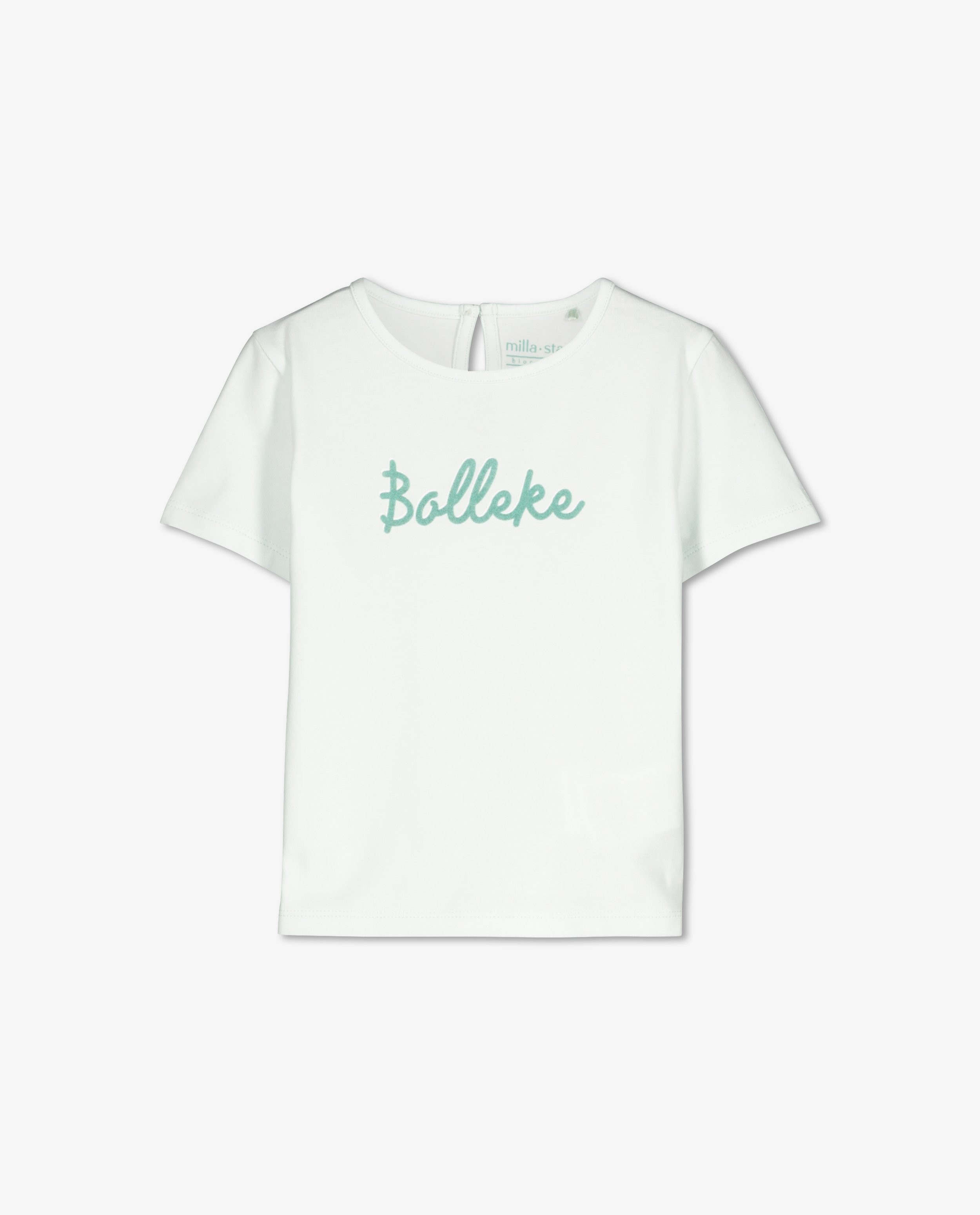T-shirts - Wit T-shirtje met opschrift