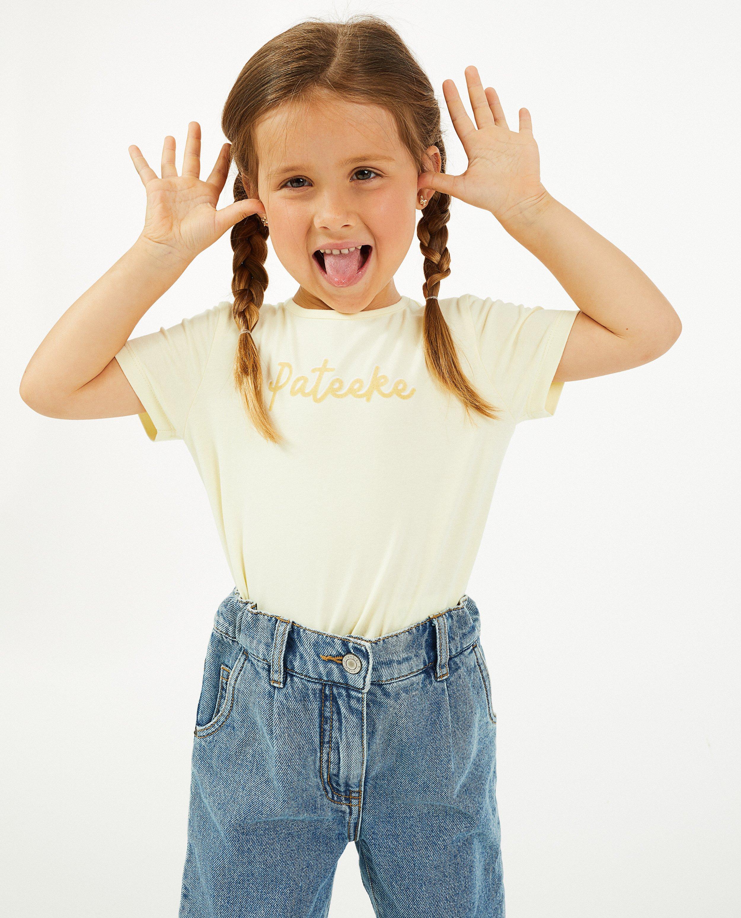 T-shirts - Wit T-shirtje met opschrift