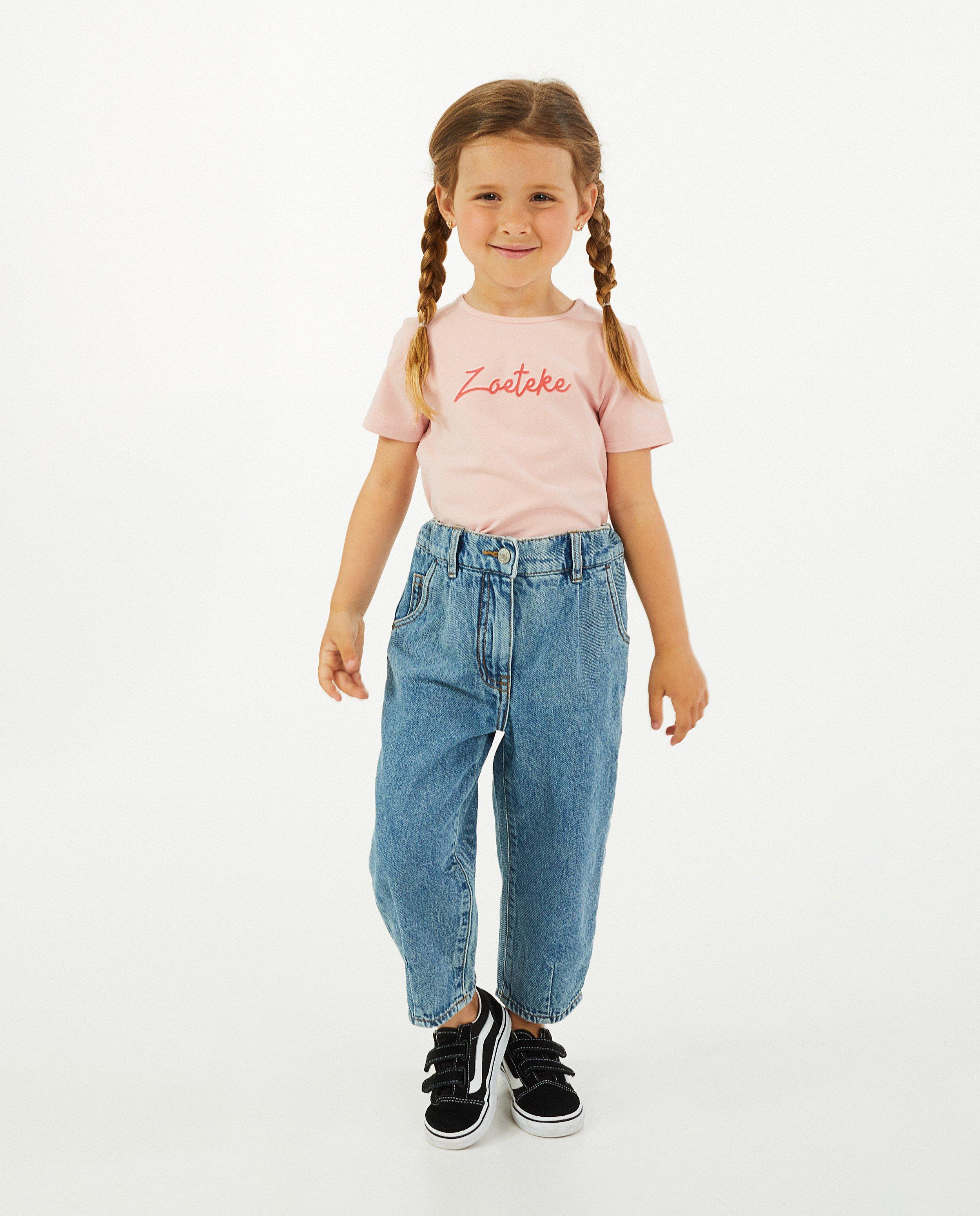Roze T-shirtje met opschrift - null - Milla Star