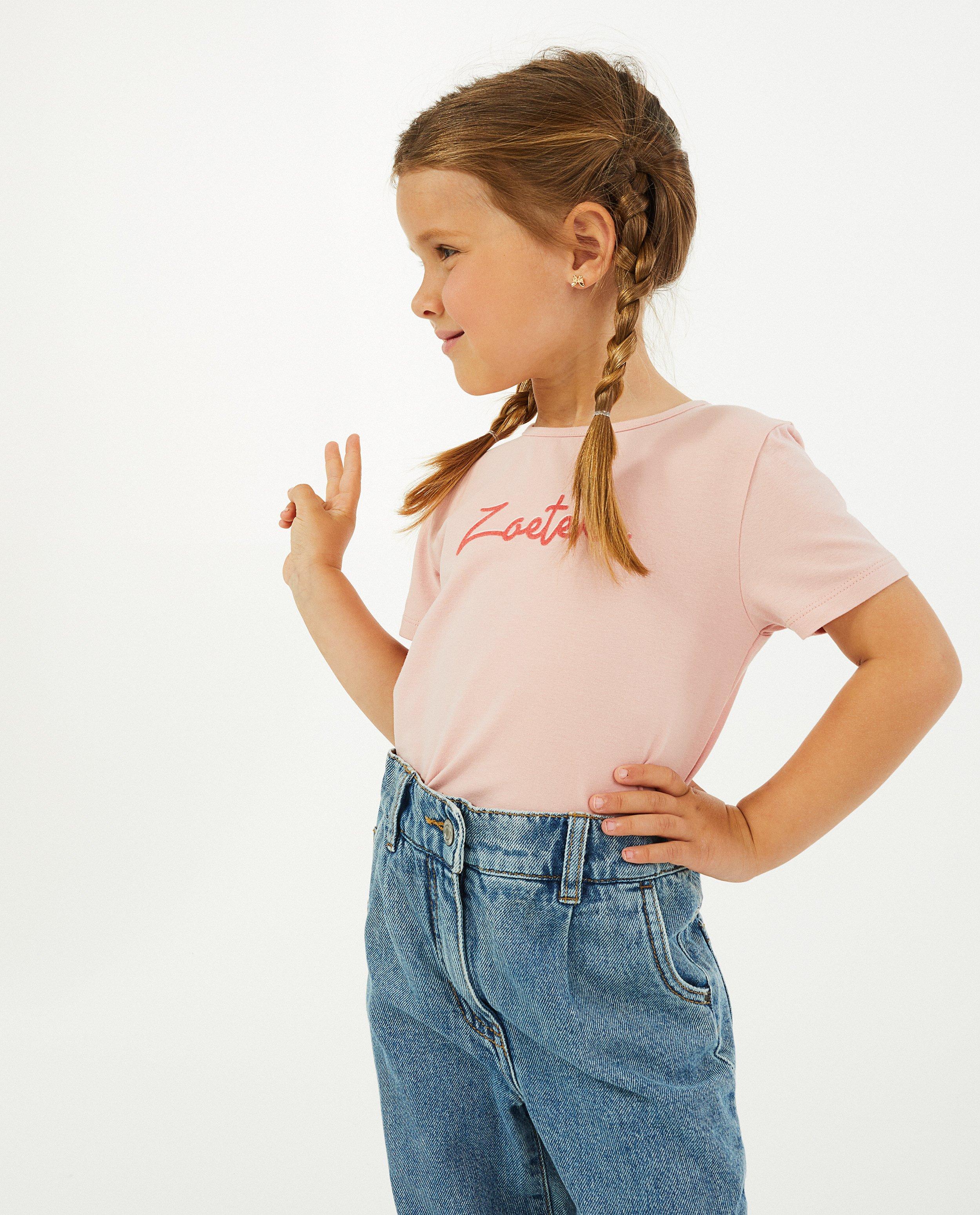 T-shirts - Wit T-shirtje met opschrift