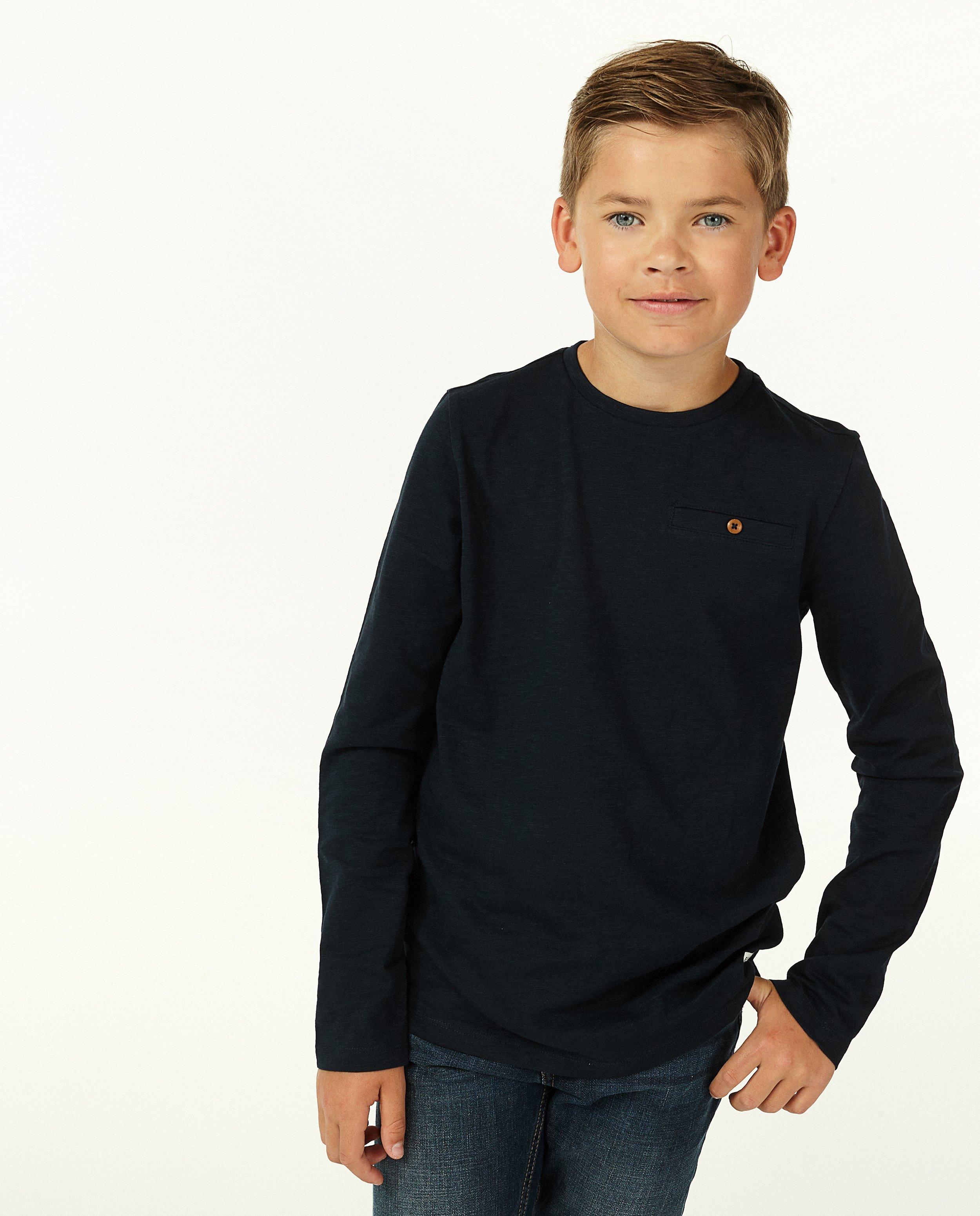 T-shirts - T-shirt à manches longues en coton bio, 7-14 ans