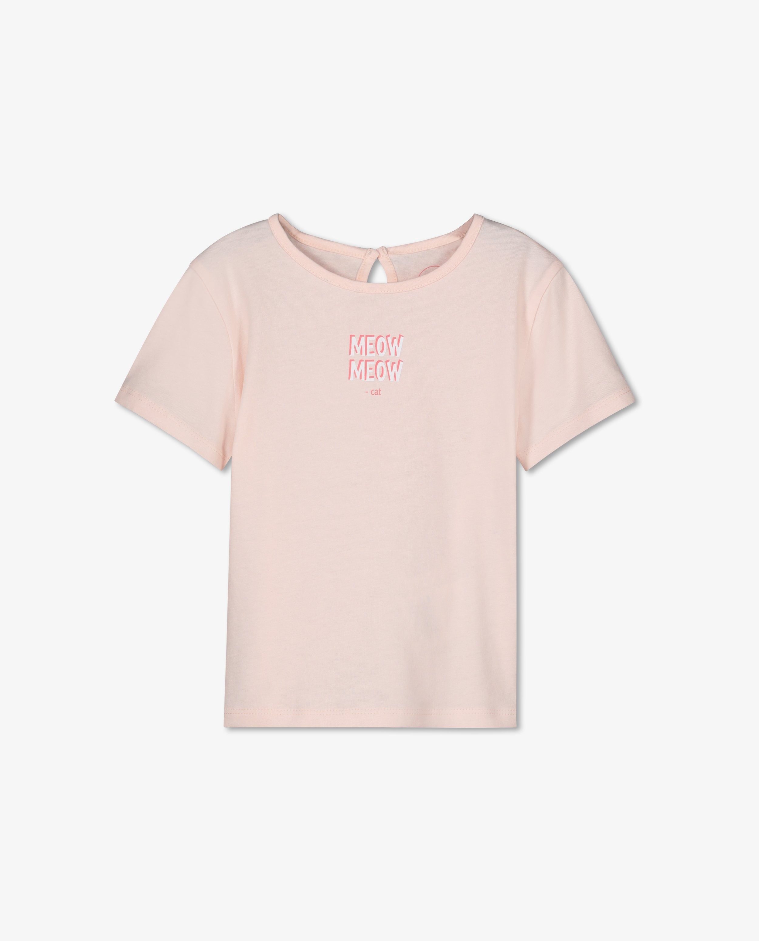 T-shirts - T-shirt rose à inscription BESTies