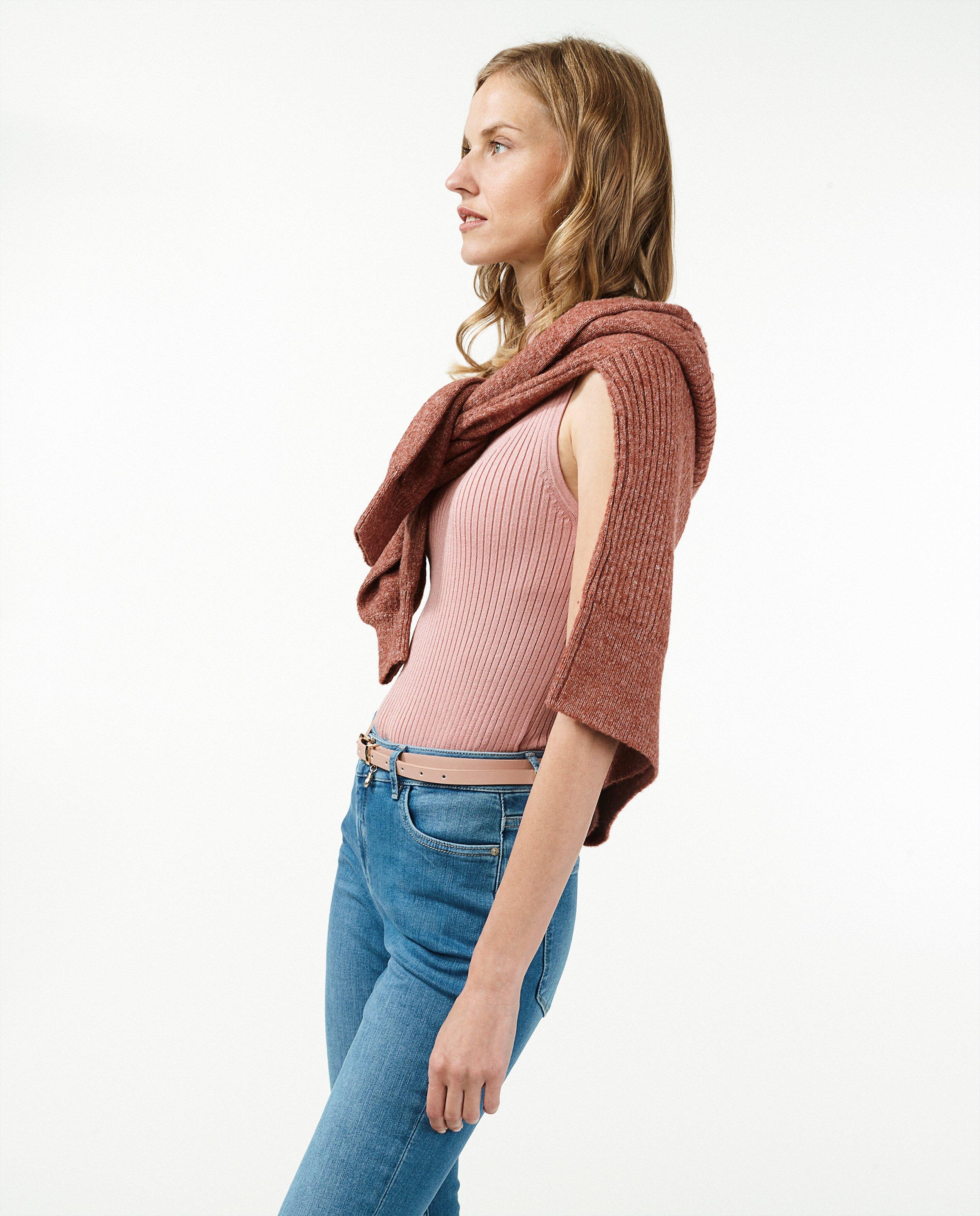 Pulls - Top rose en tricot Sora
