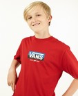 T-shirts - Rood T-shirt met VANS-logo
