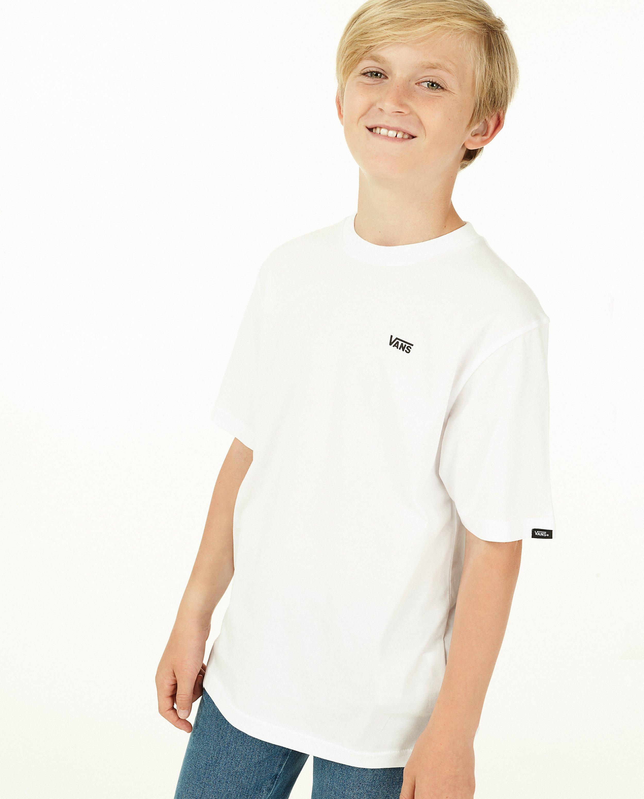 T-shirts - Zwart T-shirt met Vans-logo