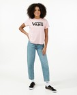 T-shirt rose à logo Vans - avec du stretch - Vans