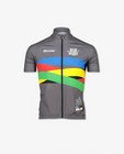 T-shirts - Maillot cycliste gris pour hommes Santini
