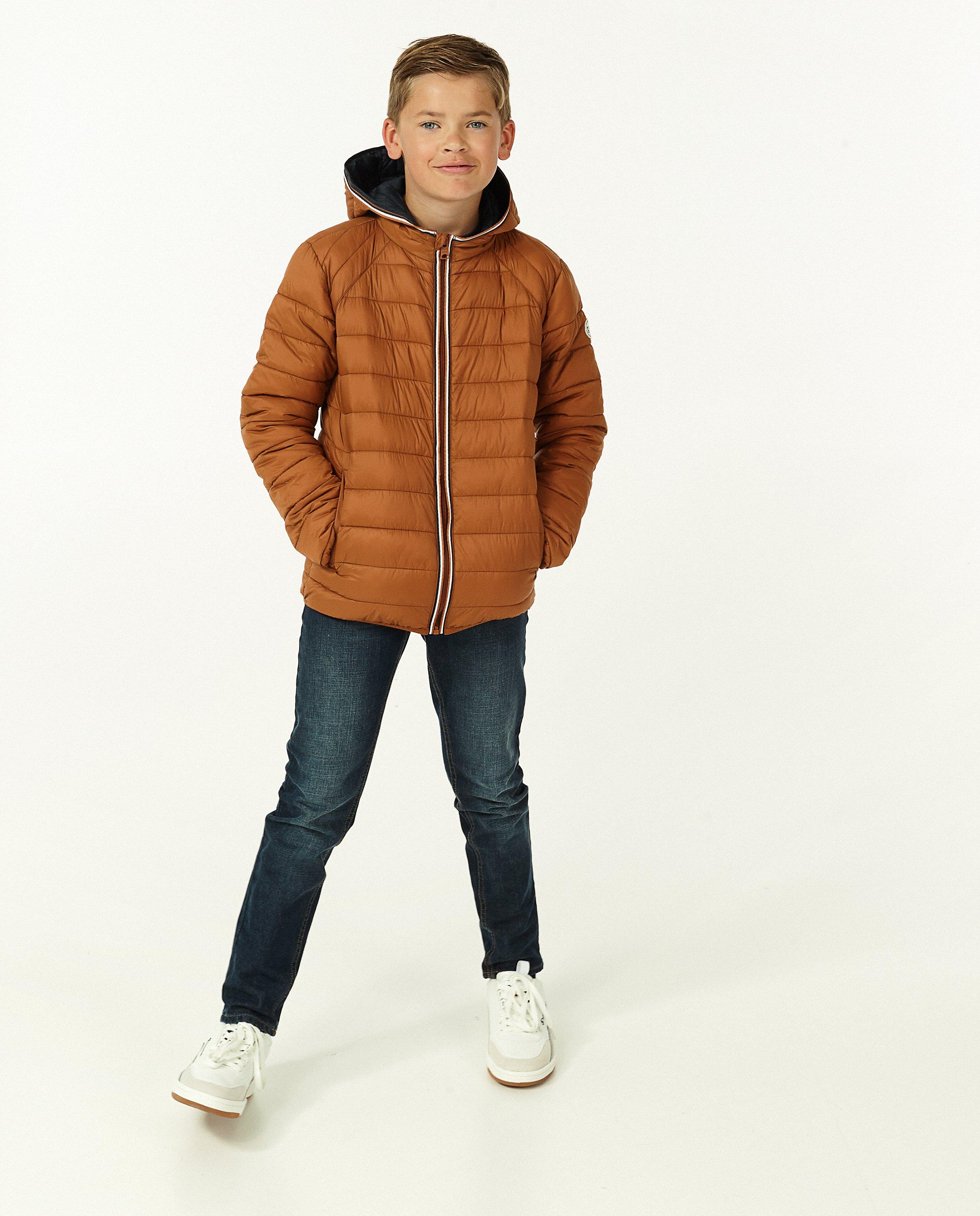 Veste entièrement recyclée, 8-15 ans - en faux duvet - Fish & Chips