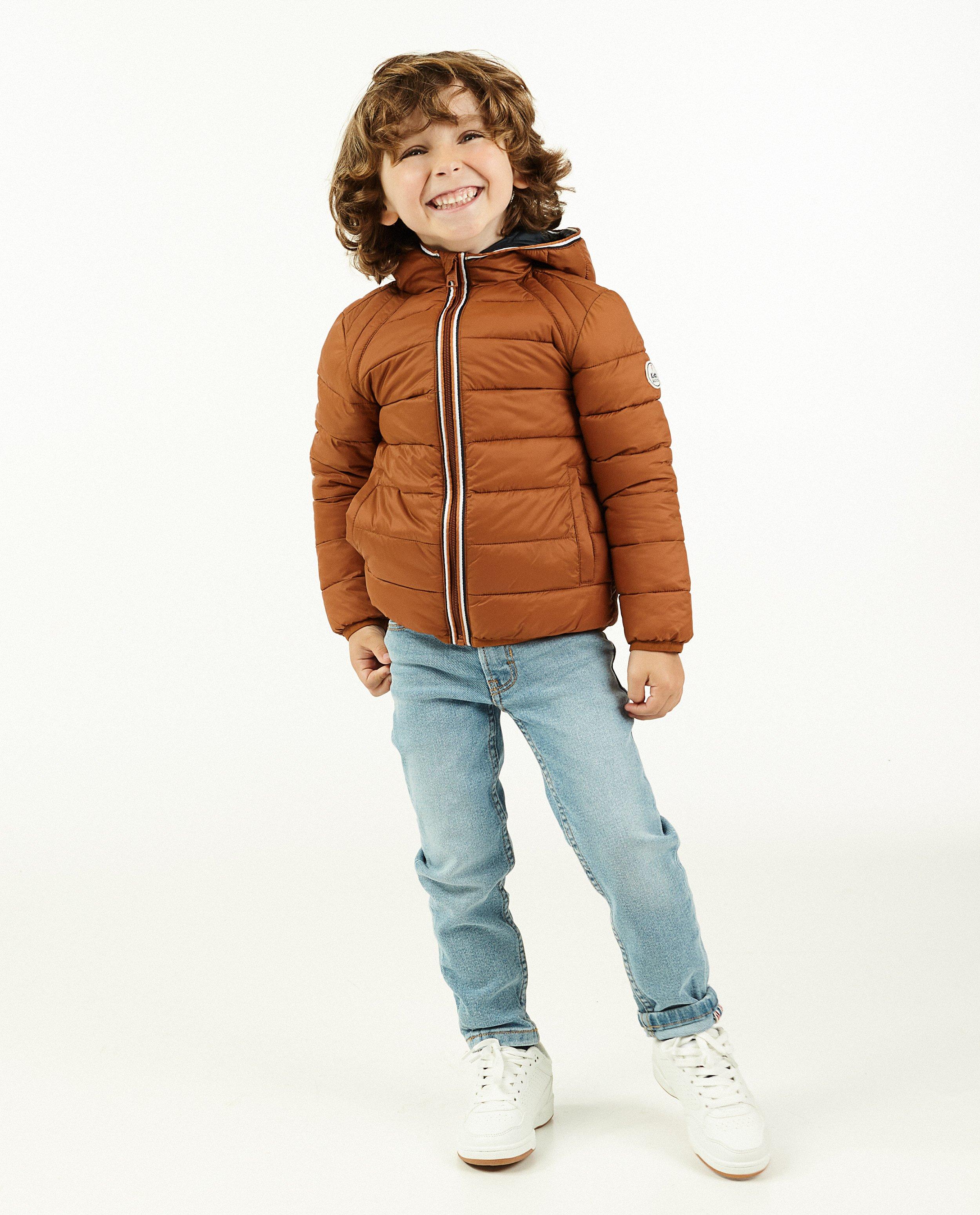 Veste entièrement recyclée, 2-8 ans - faux duvet - Kidz Nation