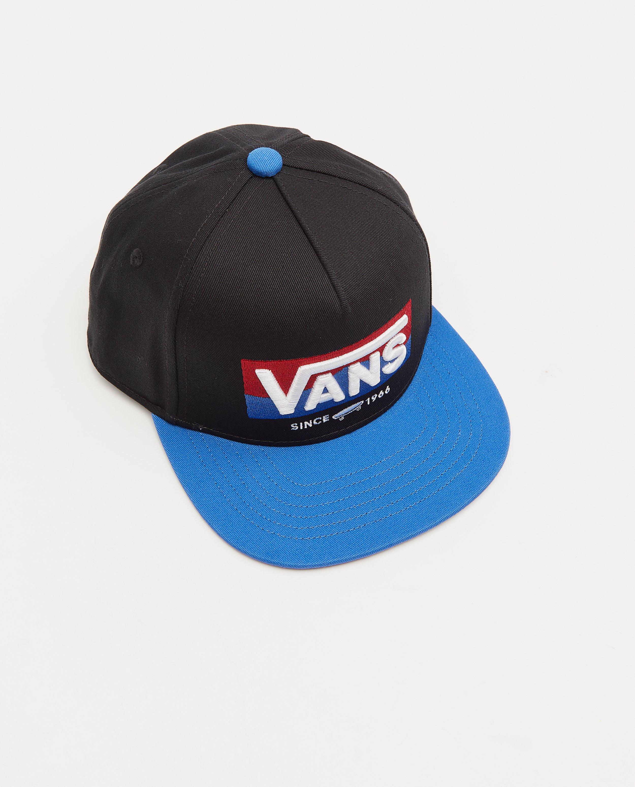 Bonneterie - Casquette noire et bleue Vans
