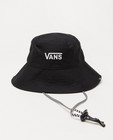 Chapeau de pêcheur noir avec logo Vans - et cordon de serrage - Vans