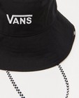 Bonneterie - Chapeau de pêcheur noir avec logo Vans
