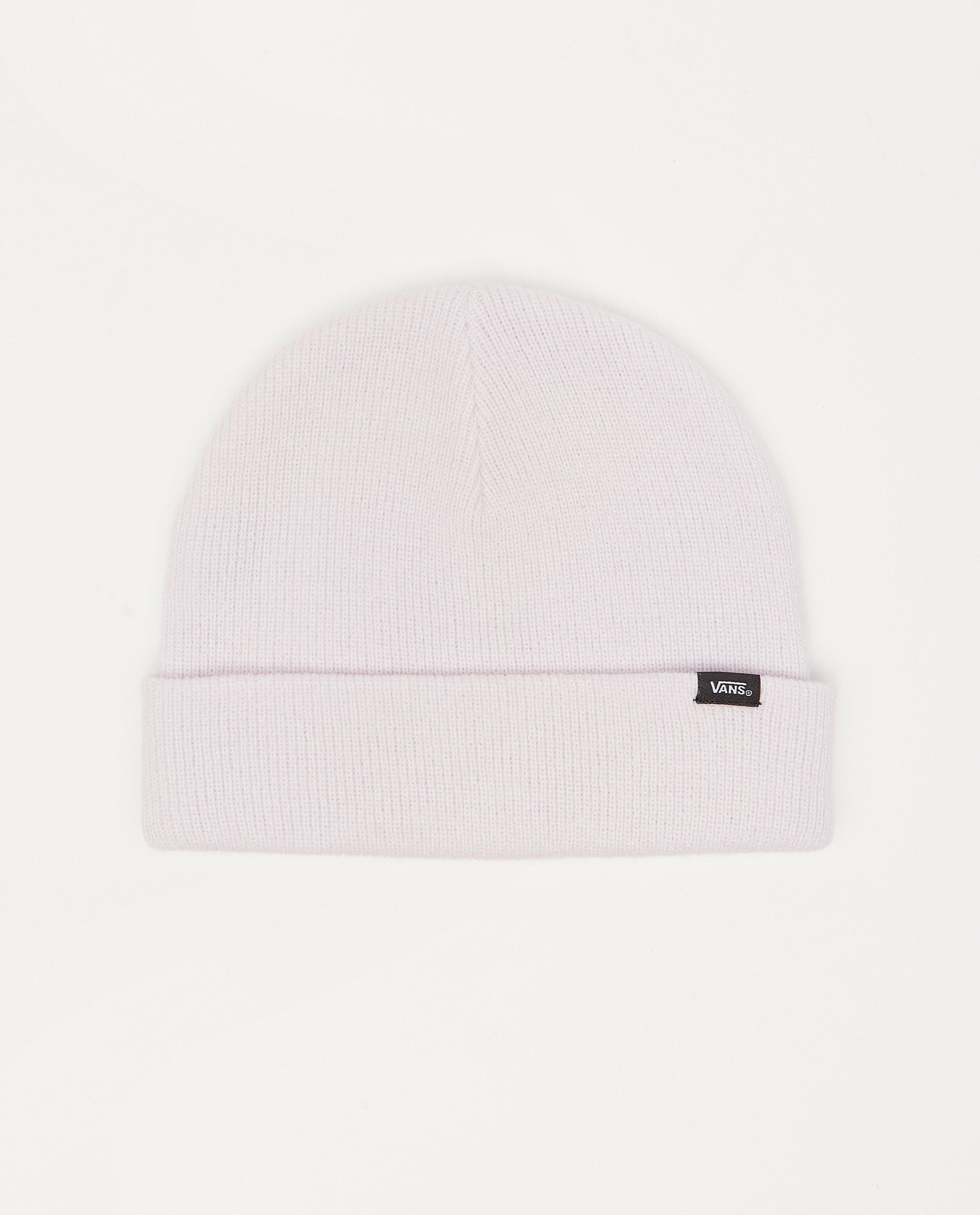 Bonnet rose pâle Vans - en tricot fin - Vans