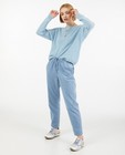 Pull bleu - fin tricot - Paris