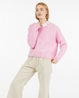 Pull rose - fin tricot - Paris