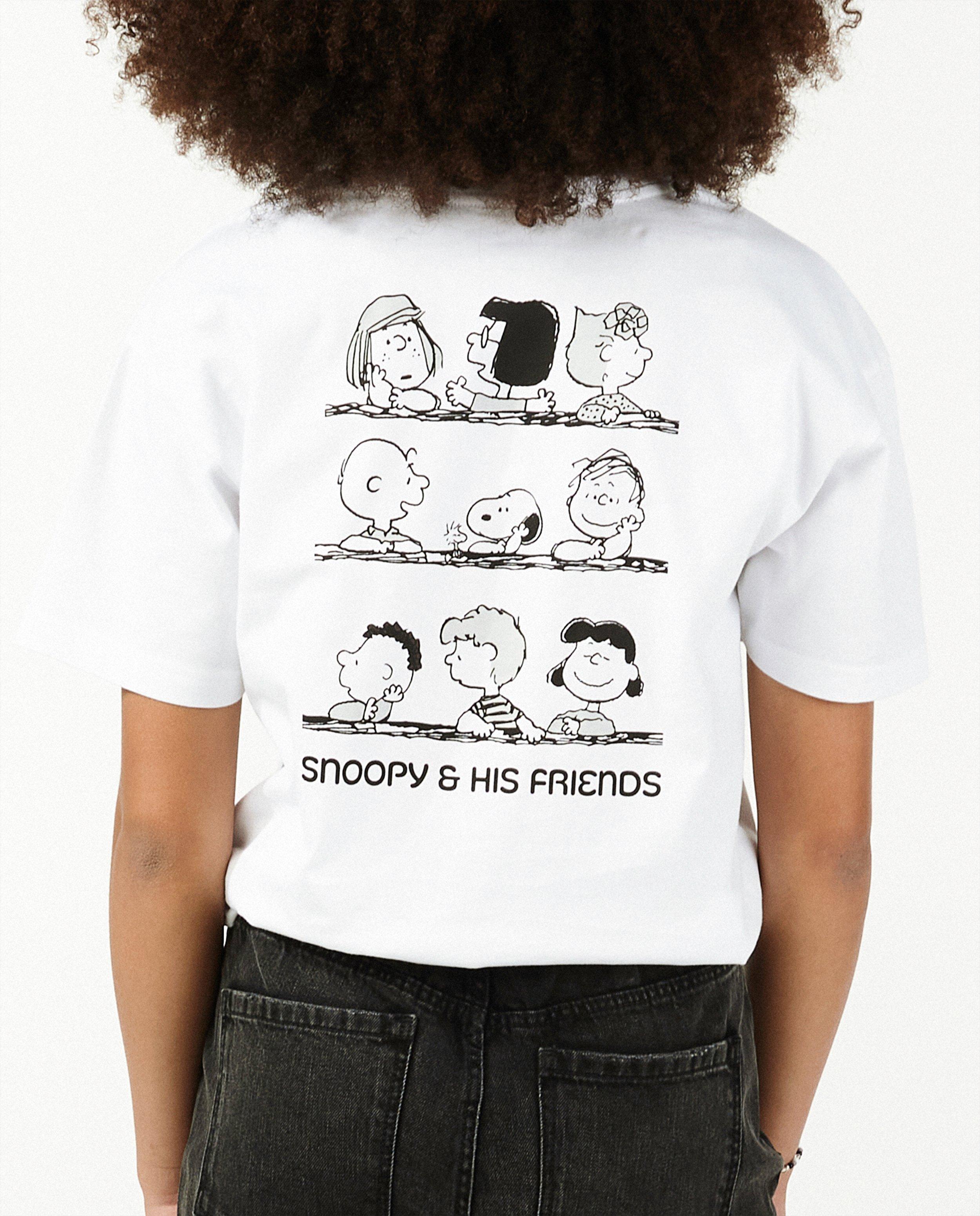 T-shirts - Wit T-shirt met Snoopy-print
