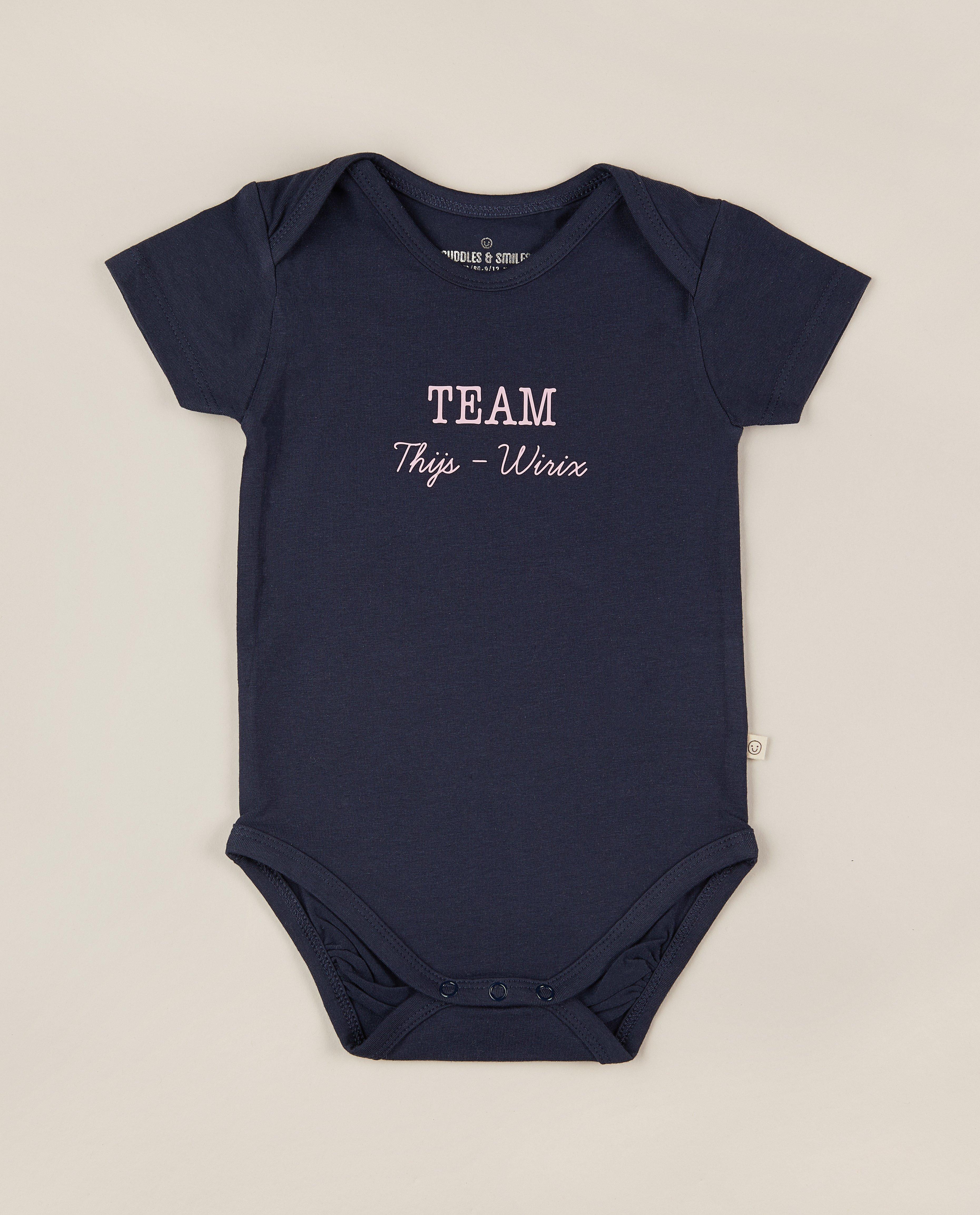 Personaliseerbare romper, Studio Unique - Personaliseerbaar - Cuddles and Smiles