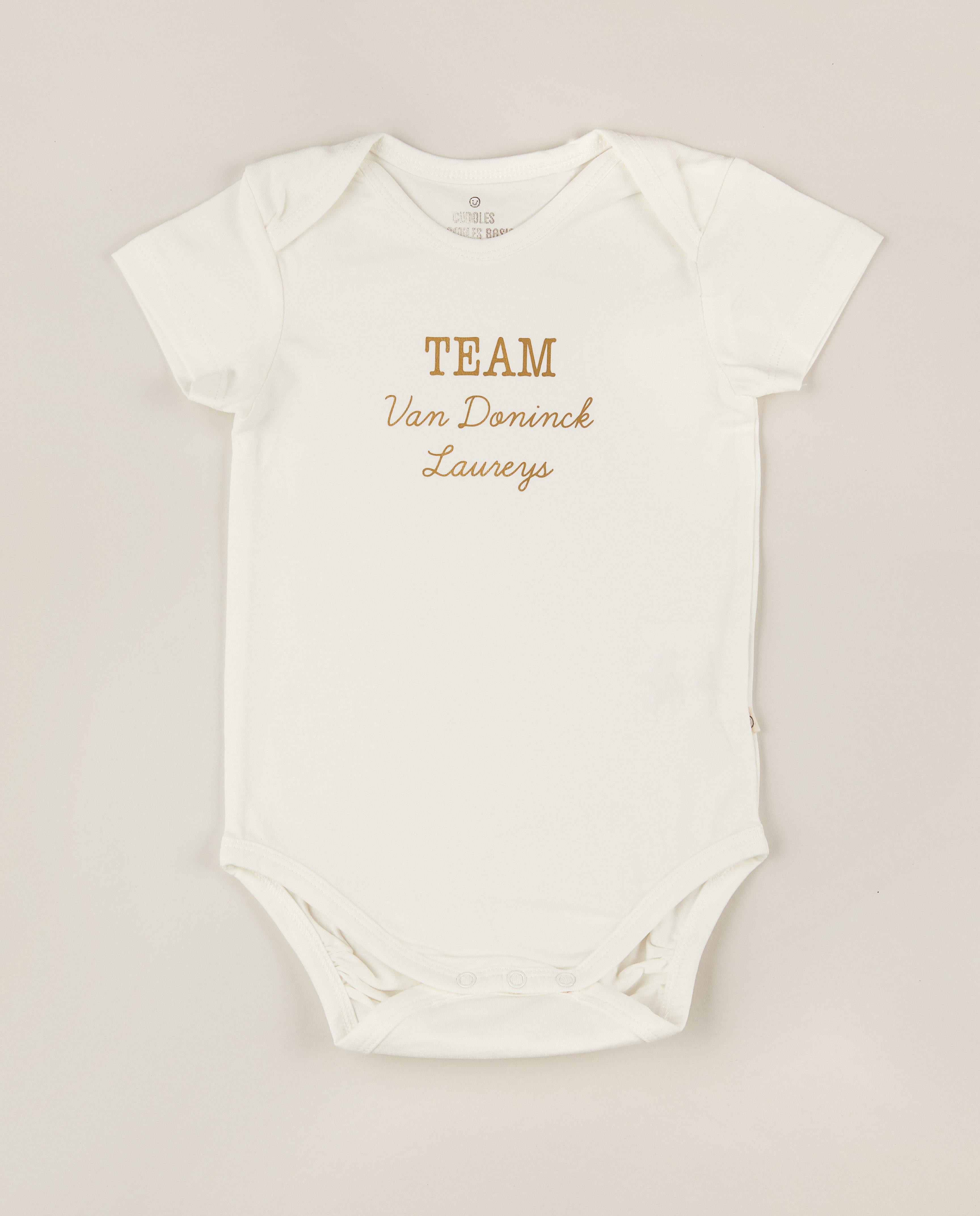 Grenouillère personnalisée, Studio Unique - Personnalisable - Cuddles and Smiles