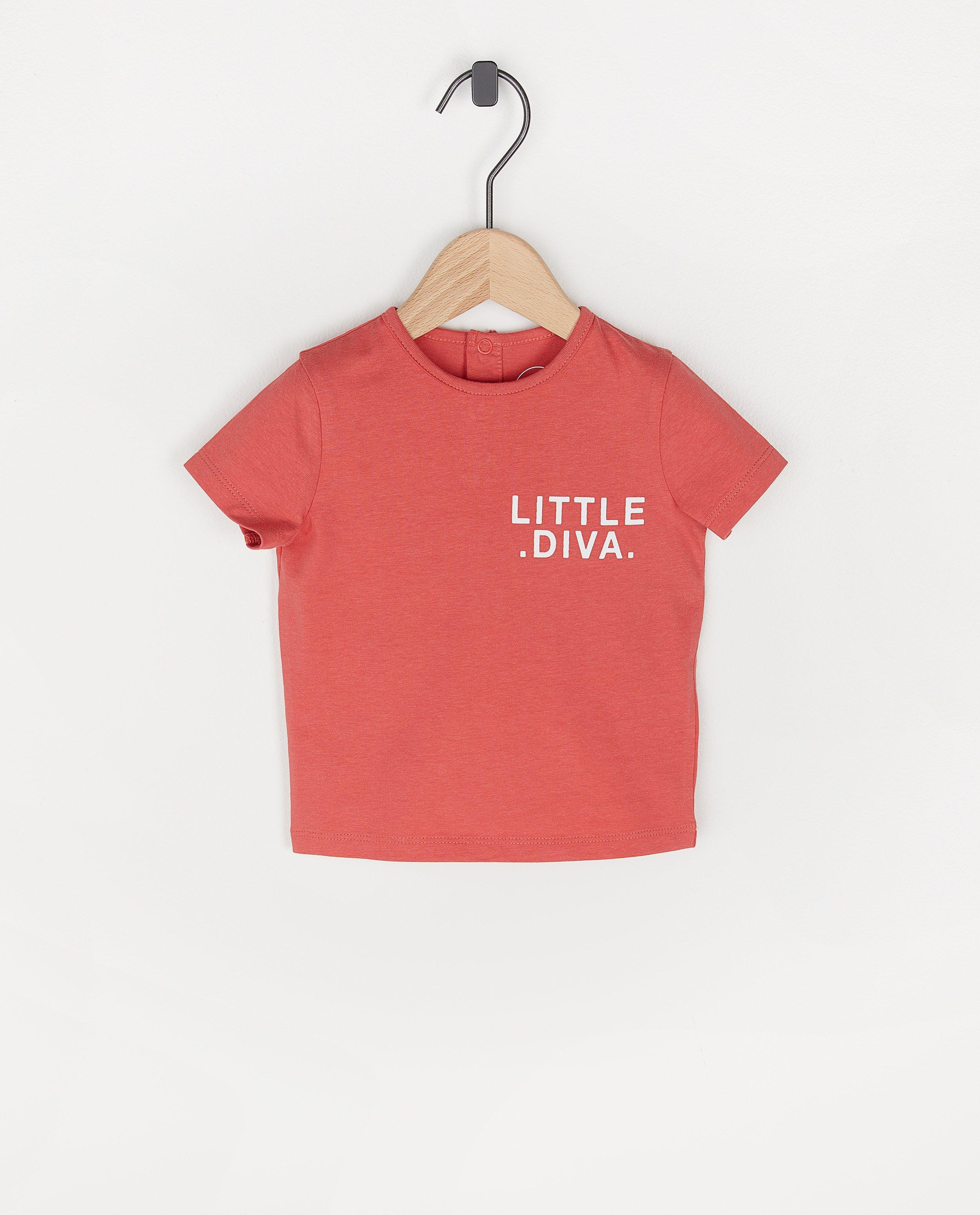Roze T-shirt met opschrift BESTies - stretch - Besties