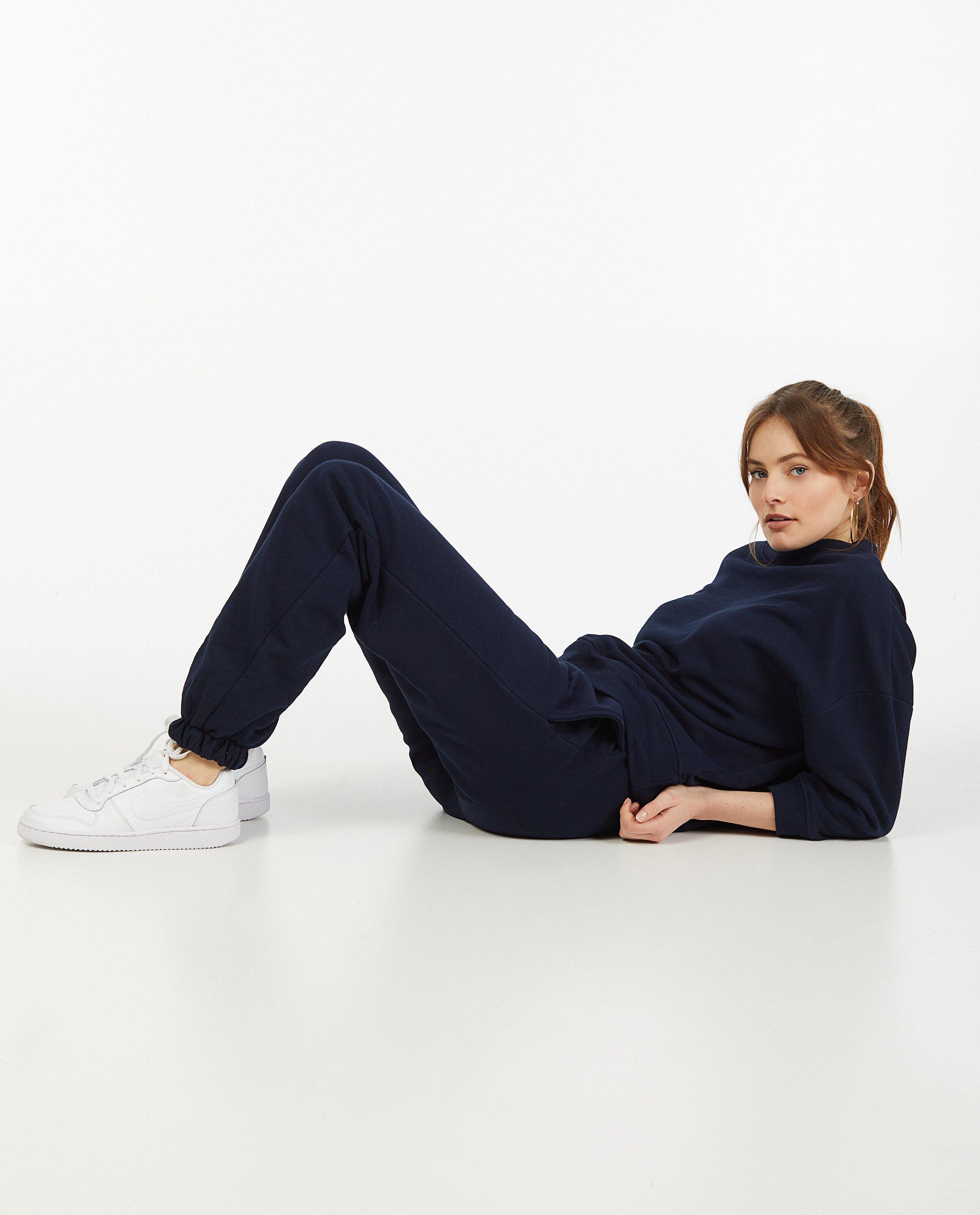 Pantalons - Jogger bleu foncé Ella Italia