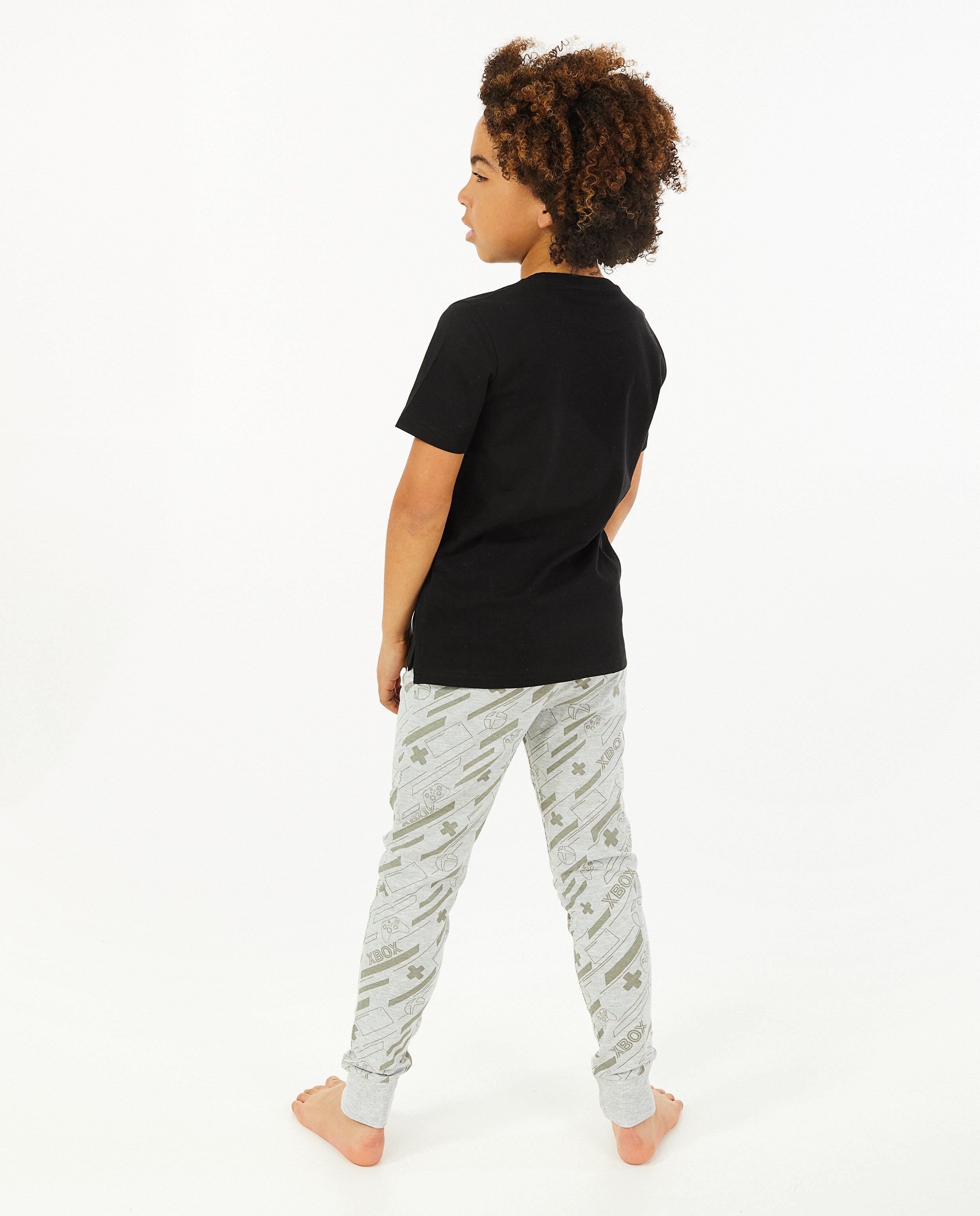 Nachtkleding - Zwarte pyjama met print Xbox 