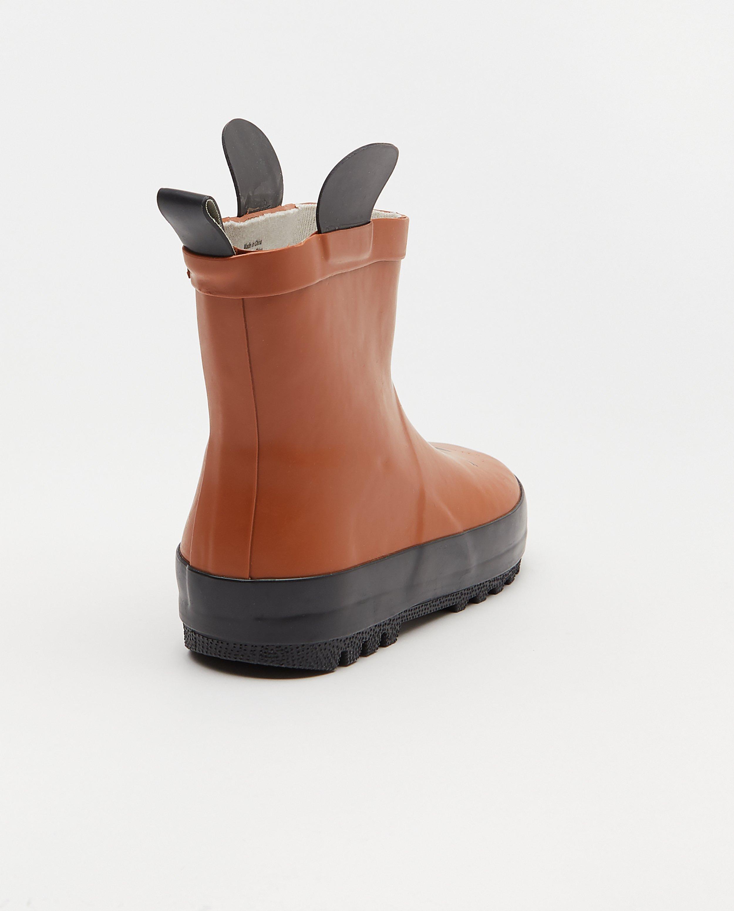 Schoenen - Bruine regenlaarzen, maat 27-32