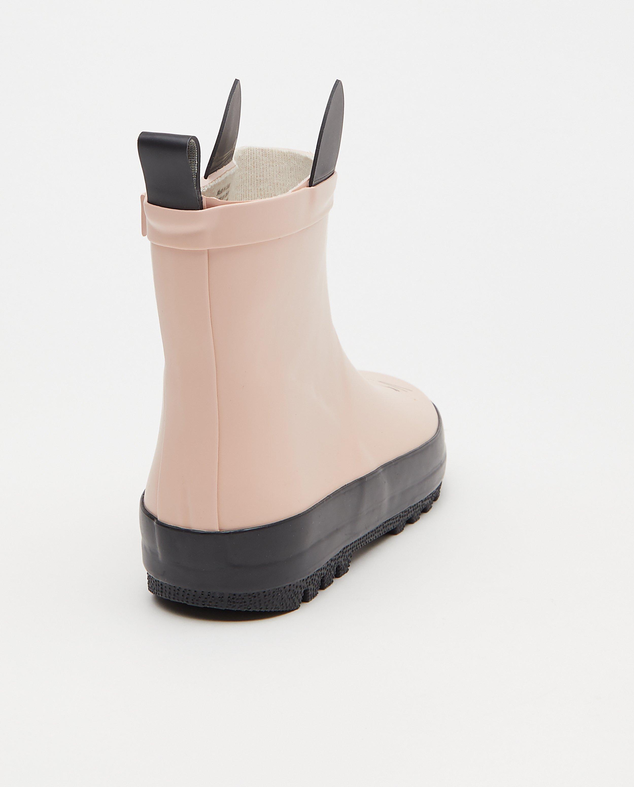 Roze regenlaarzen, maat 27-32