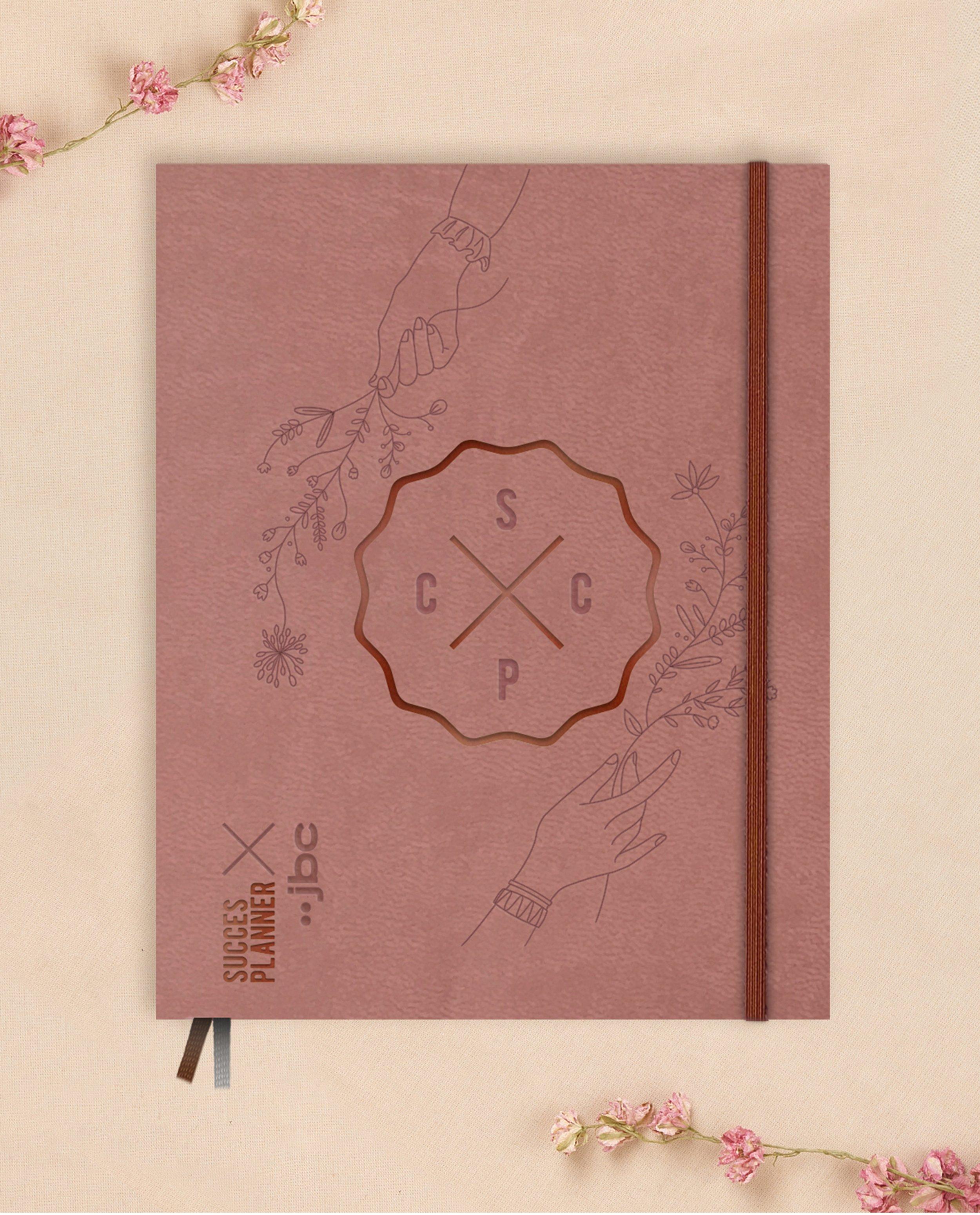 Roze SuccesPlanner - 19 x 24,5 cm - SuccesPlanner