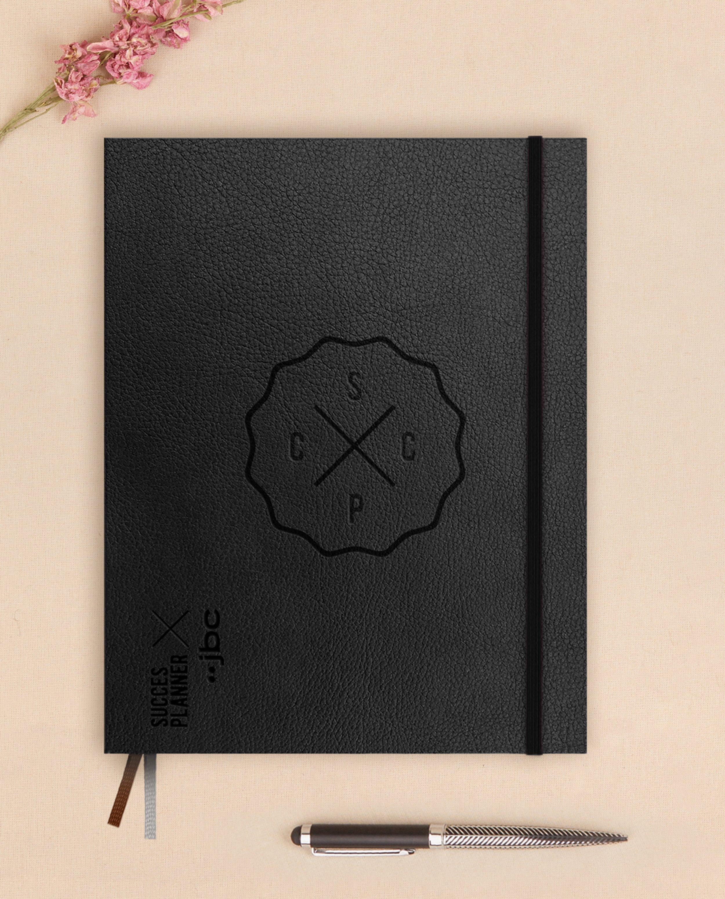 SuccesPlanner noir - 19 x 24,5 cm - SuccesPlanner