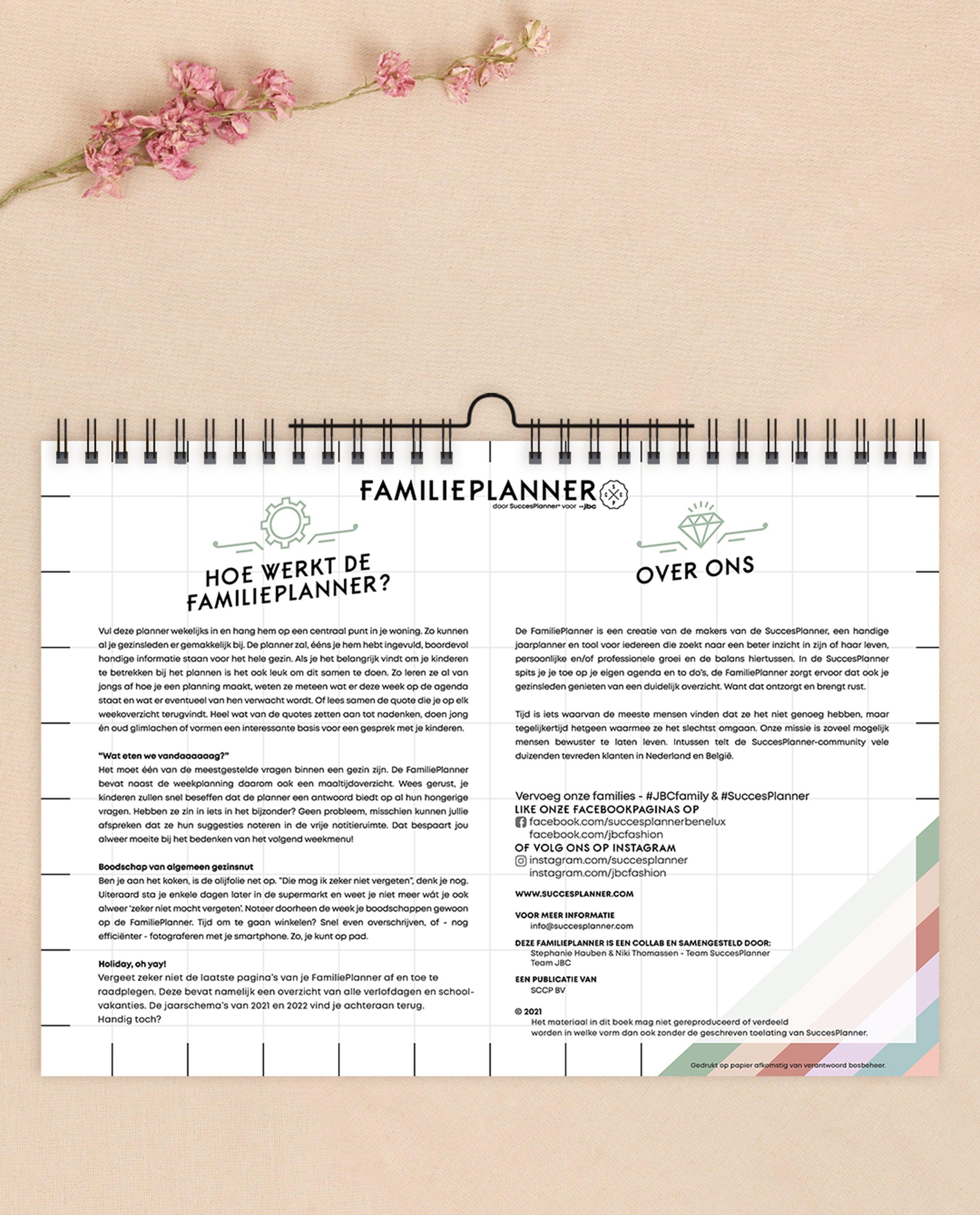 Gadgets - NL familieplanner SuccesPlanner