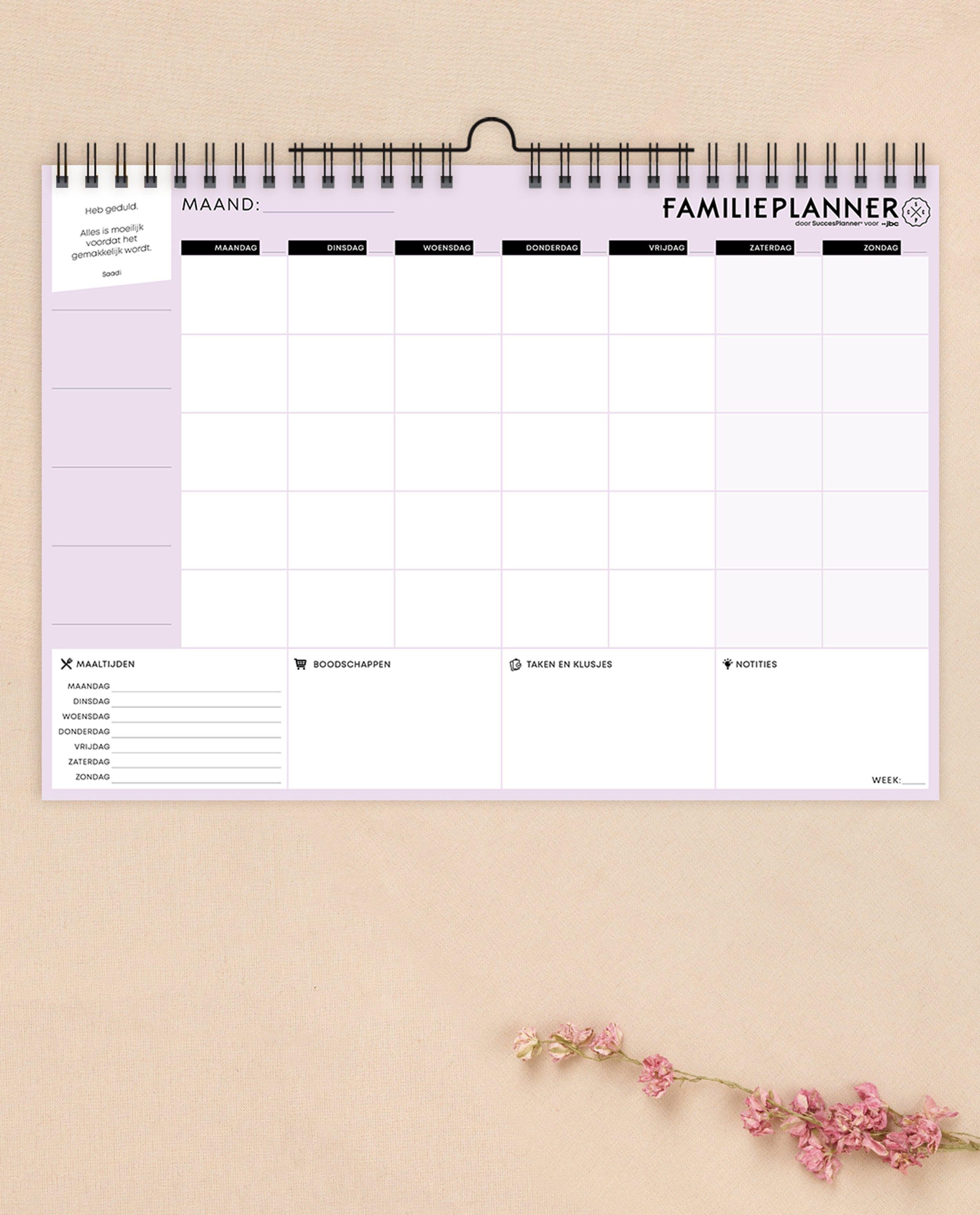 Gadgets - NL familieplanner SuccesPlanner