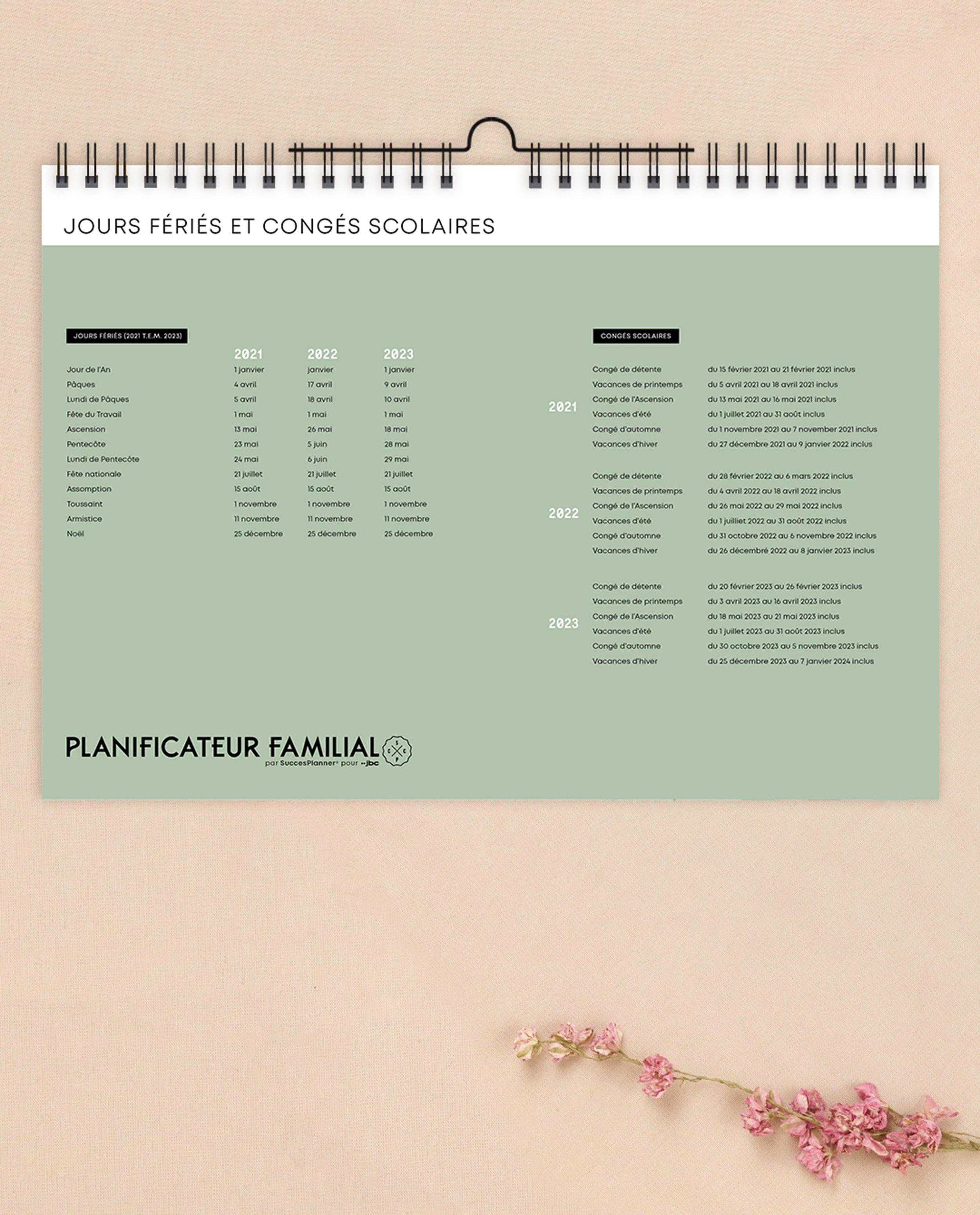Cadeaux - Planner familial FR SuccesPlanner