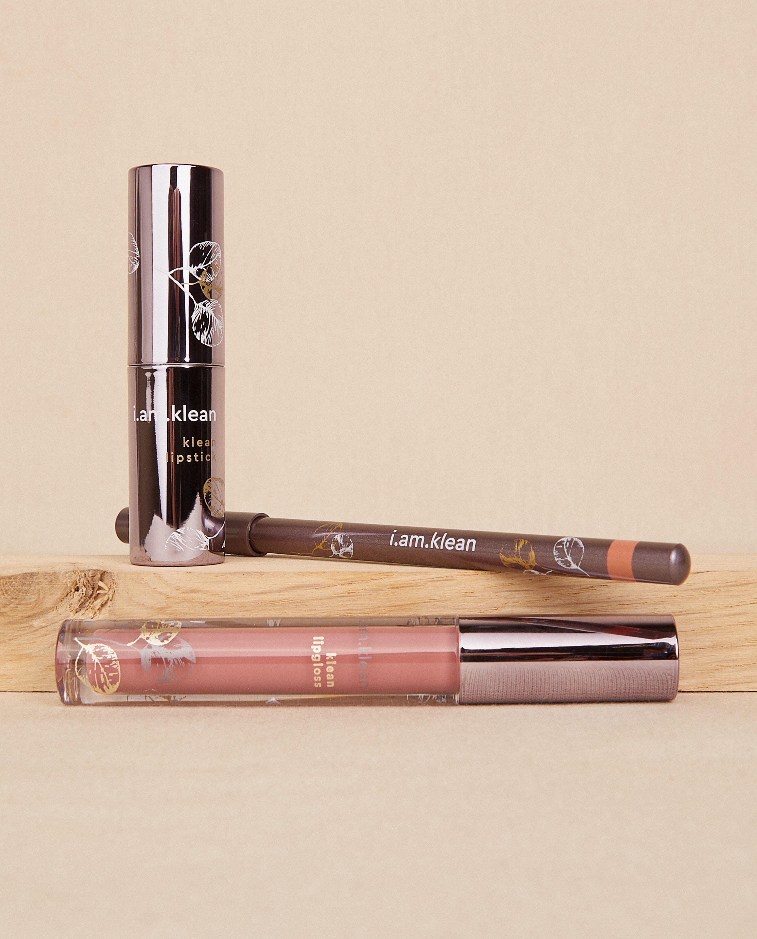 Coffret de maquillage lèvres i.am.klean - rouge à lèvres, gloss + pinceau - I.am.klean