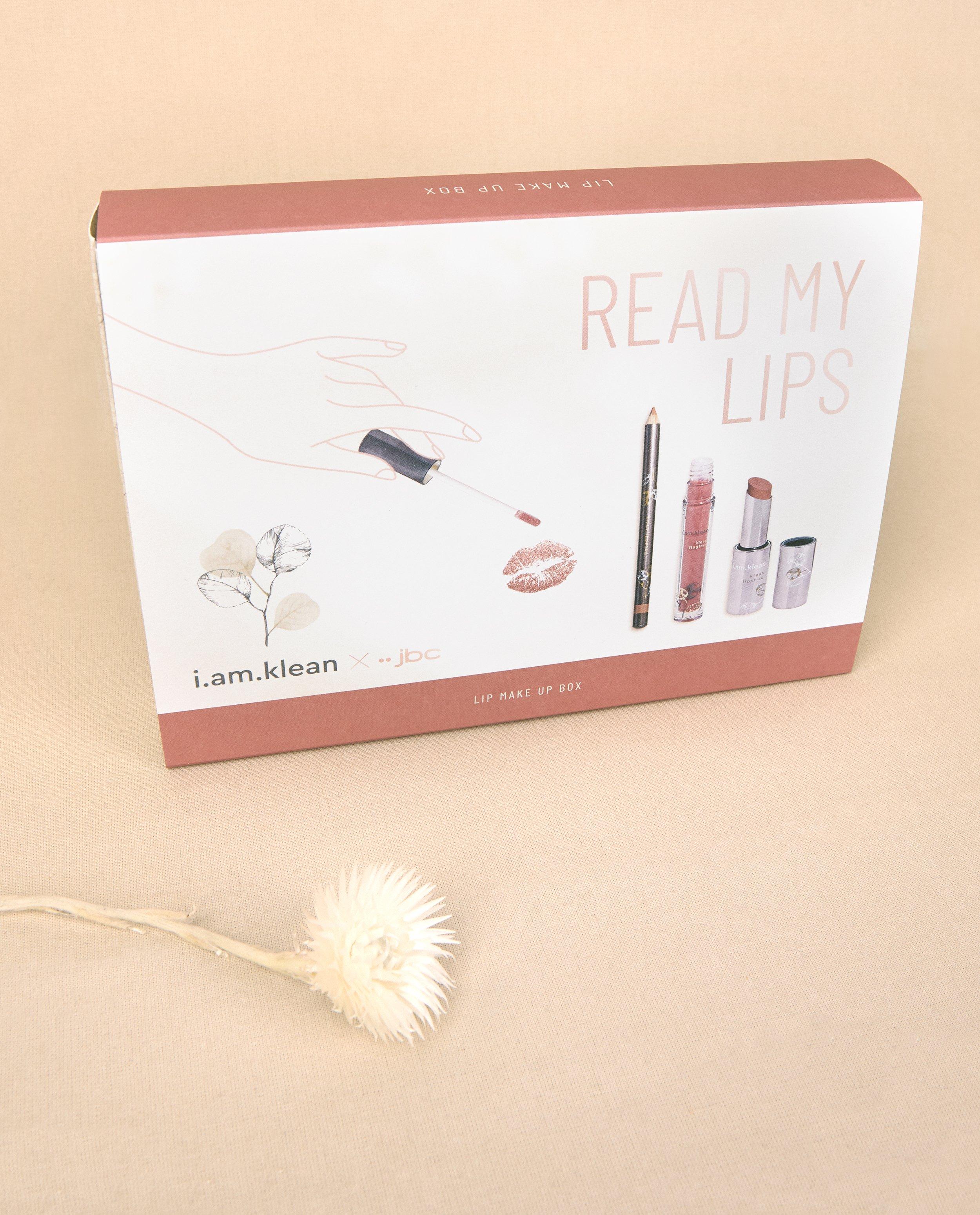 Cadeaux - Coffret de maquillage lèvres i.am.klean