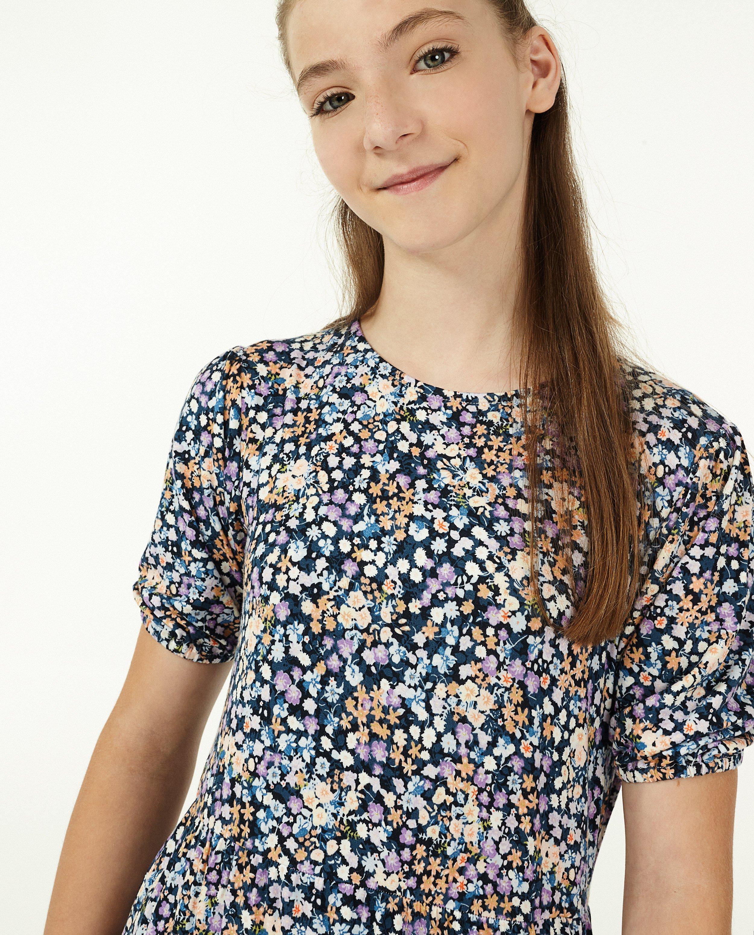Kleedjes - Jurk met bloemenprint