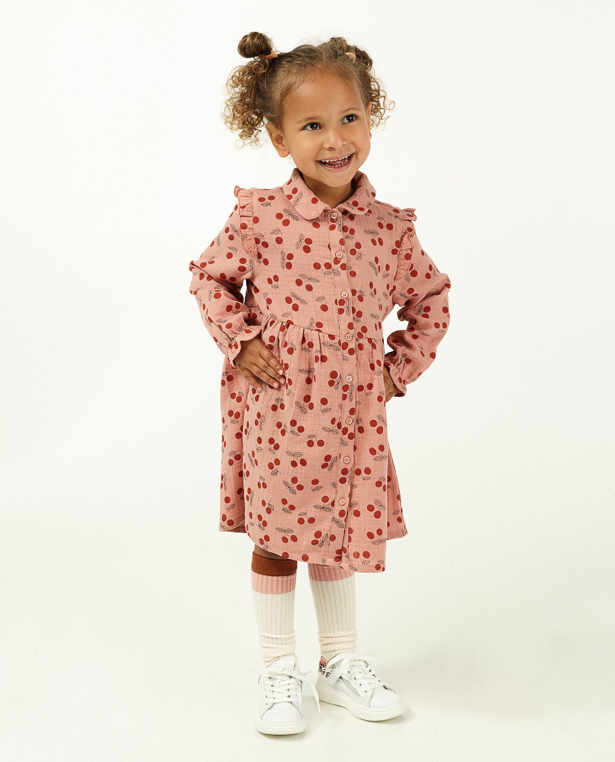 Roze jurk van tetrastof - Product Detail - roze - afbeelding nummer 1