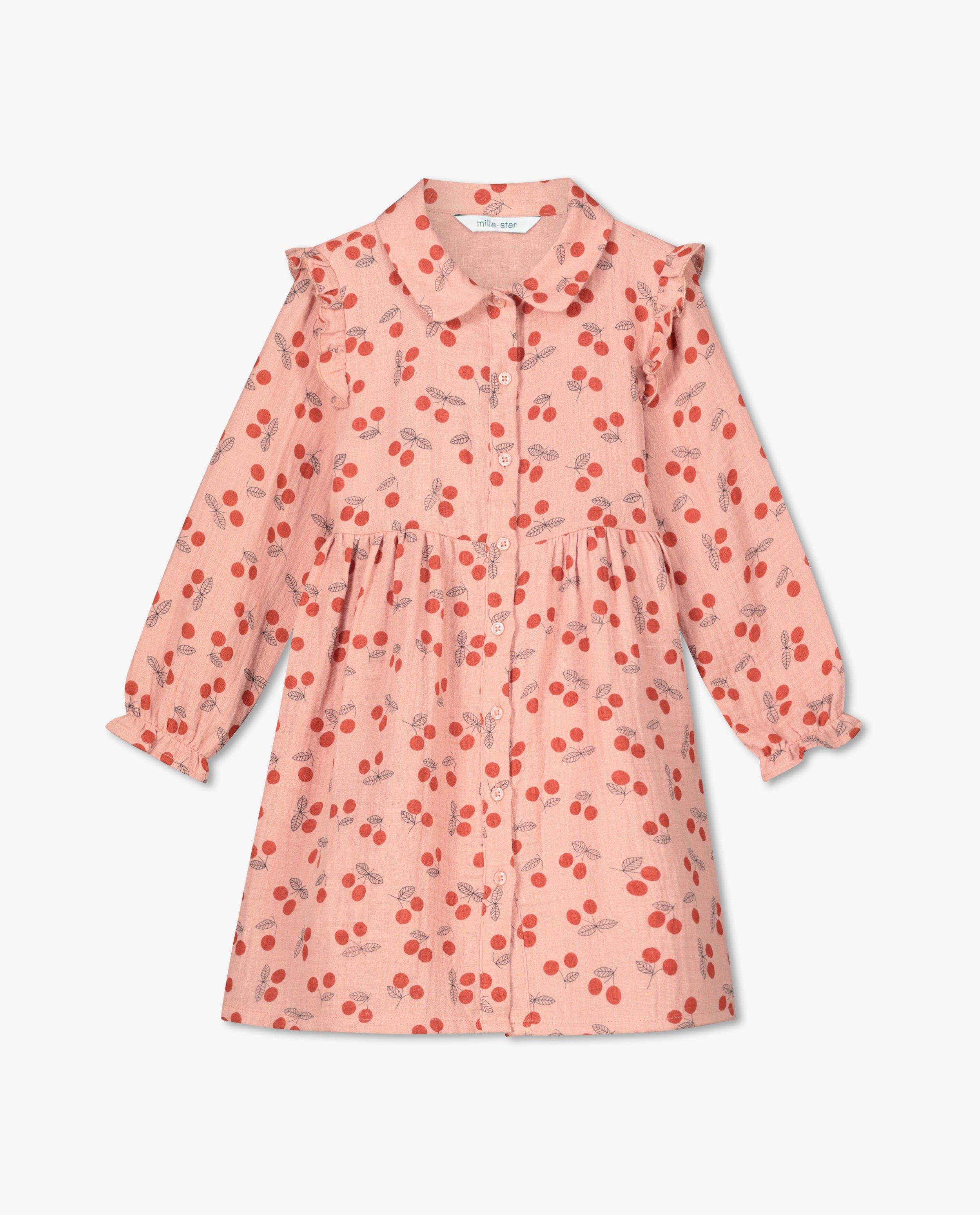Roze jurk van tetrastof - Product Detail - roze - afbeelding nummer 3