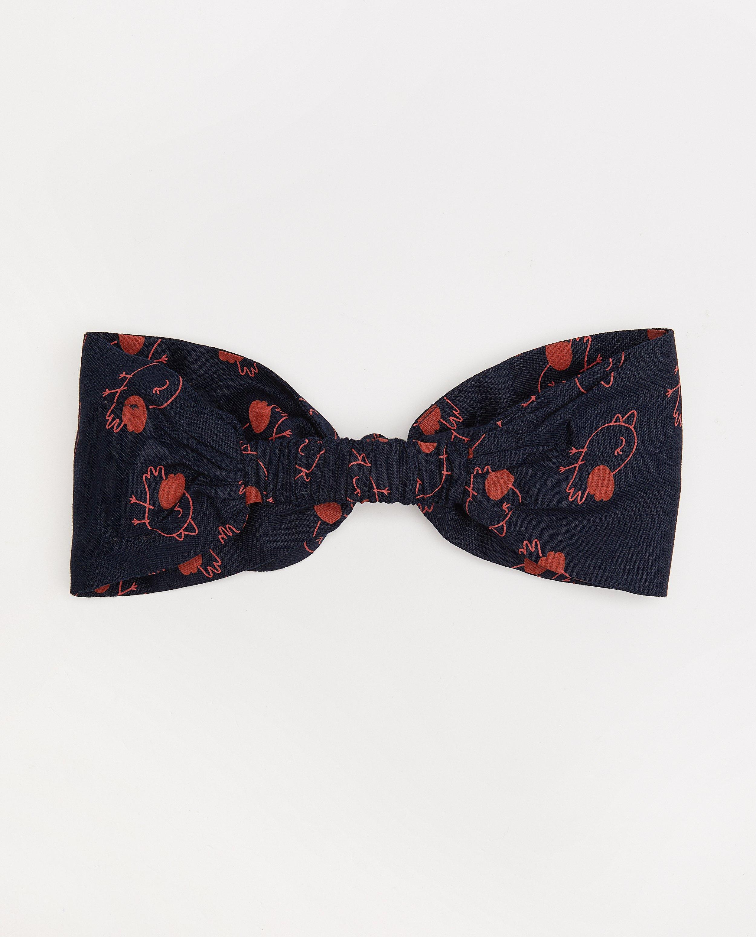 Bonneterie - Bandeau bleu à imprimé BESTies
