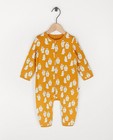 Pyjama unisexe en coton bio à imprimé - une pièce - Cuddles and Smiles