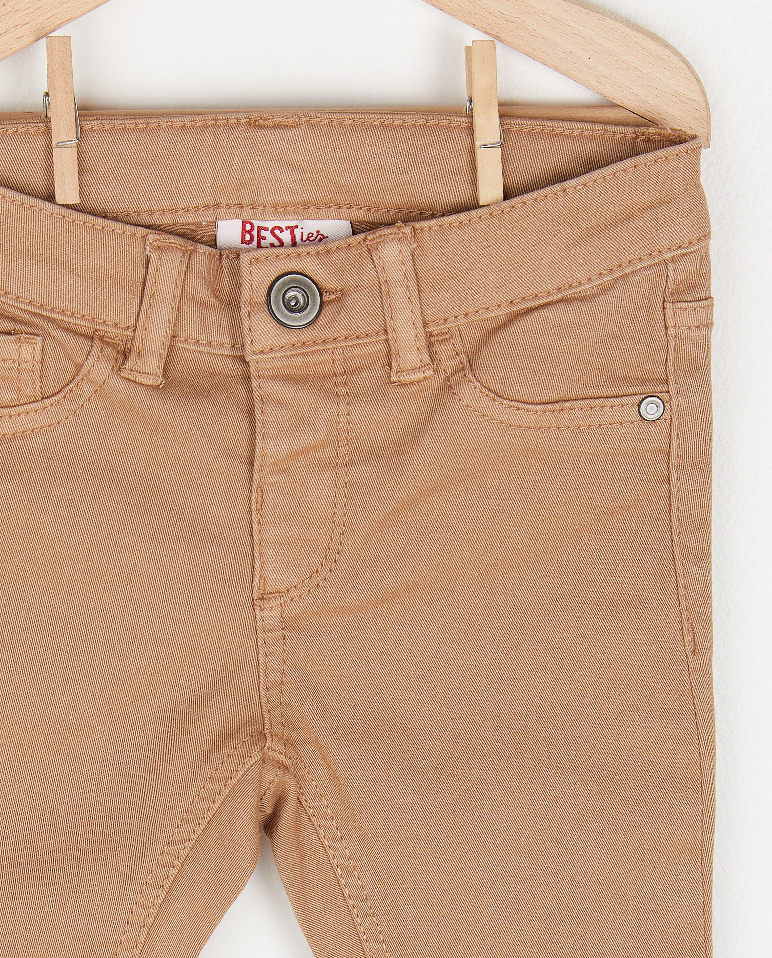 Broeken - Bruine skinny BESTies