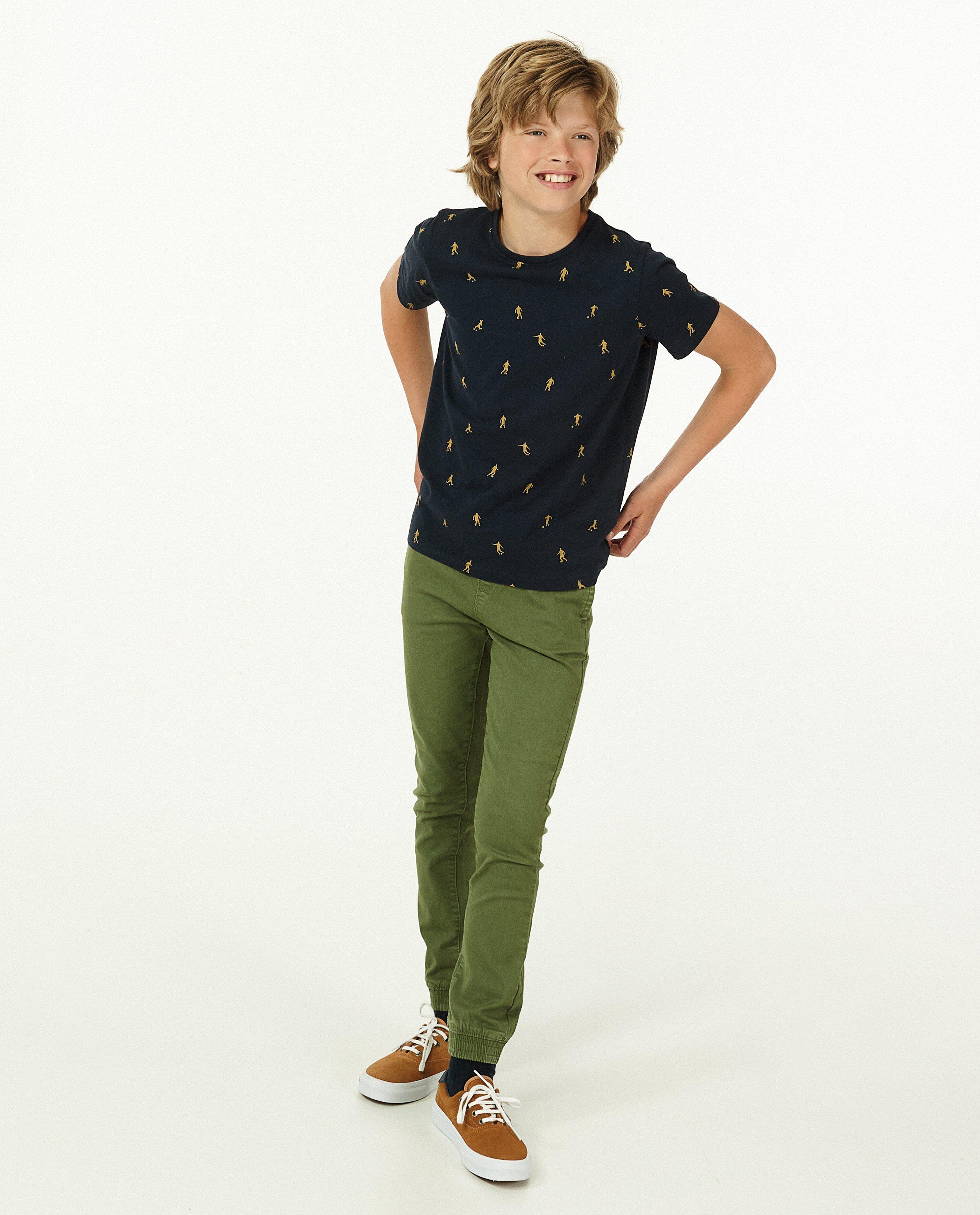 Wit T-shirt met print BESTies - allover - Besties